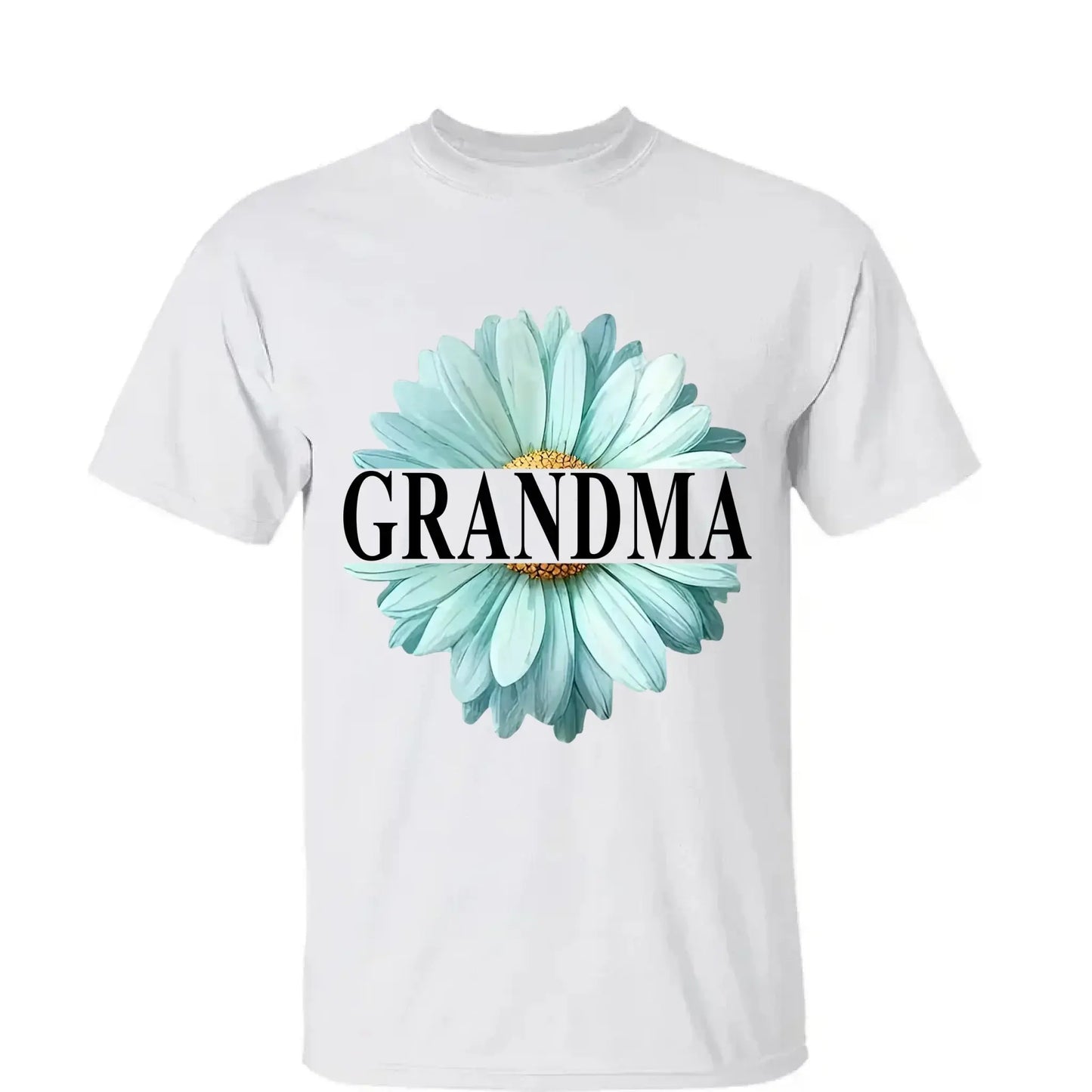 Grandma Daisy Flower Shirt – Personalized T-Shirt – Custom Mother’s Day Gift for Mom or Grandma from Kids Ezcustomize