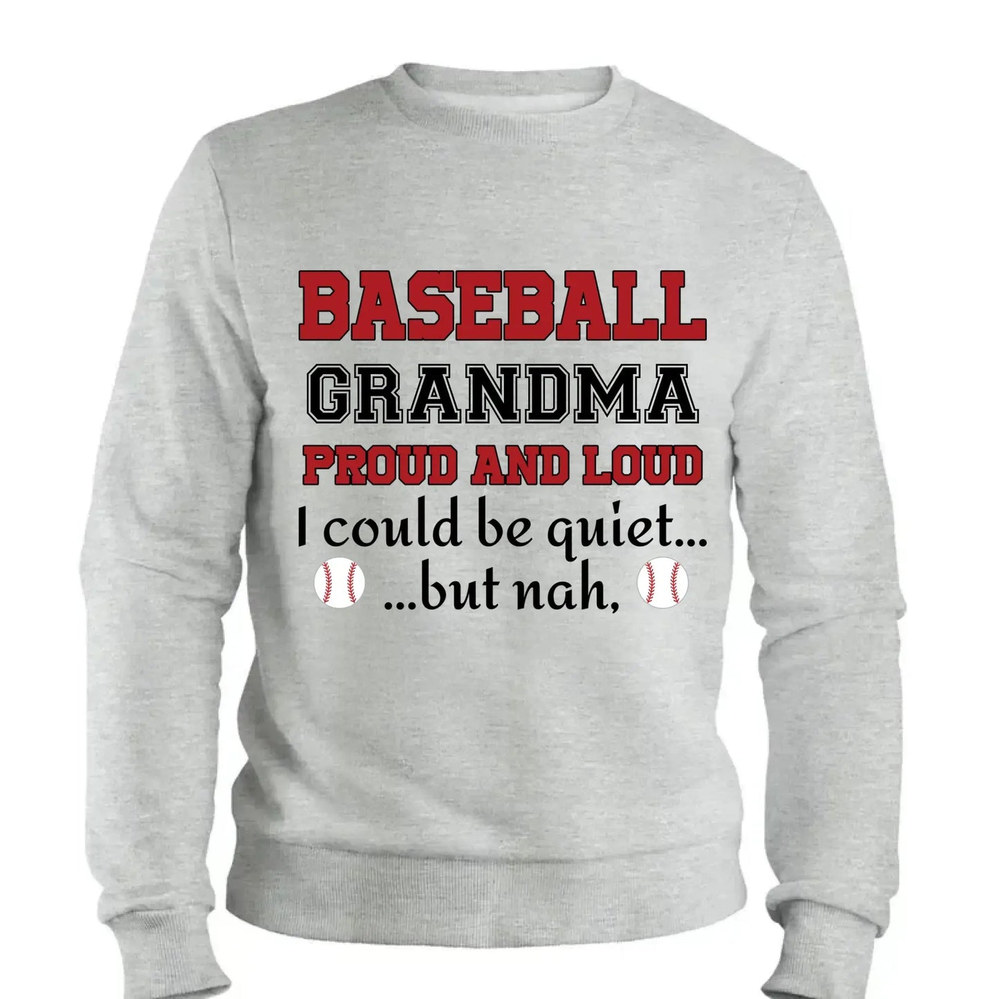 Grandma Proud And Loud - Personalized Custom T Shirt - Birthday, Loving, Funny Gift for Grandma/Nana/Mimi, Mom, Wife, Grandparent Ezcustomize