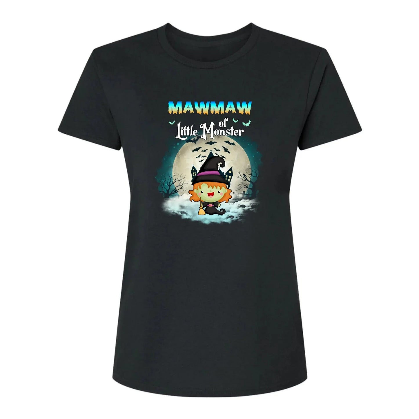 Grandma of Little Monsters – Personalized Halloween Shirt, Hoodie, or Sweatshirt – Funny Spooky Gift for Nana, Mimi, or Grandma Ezcustomize