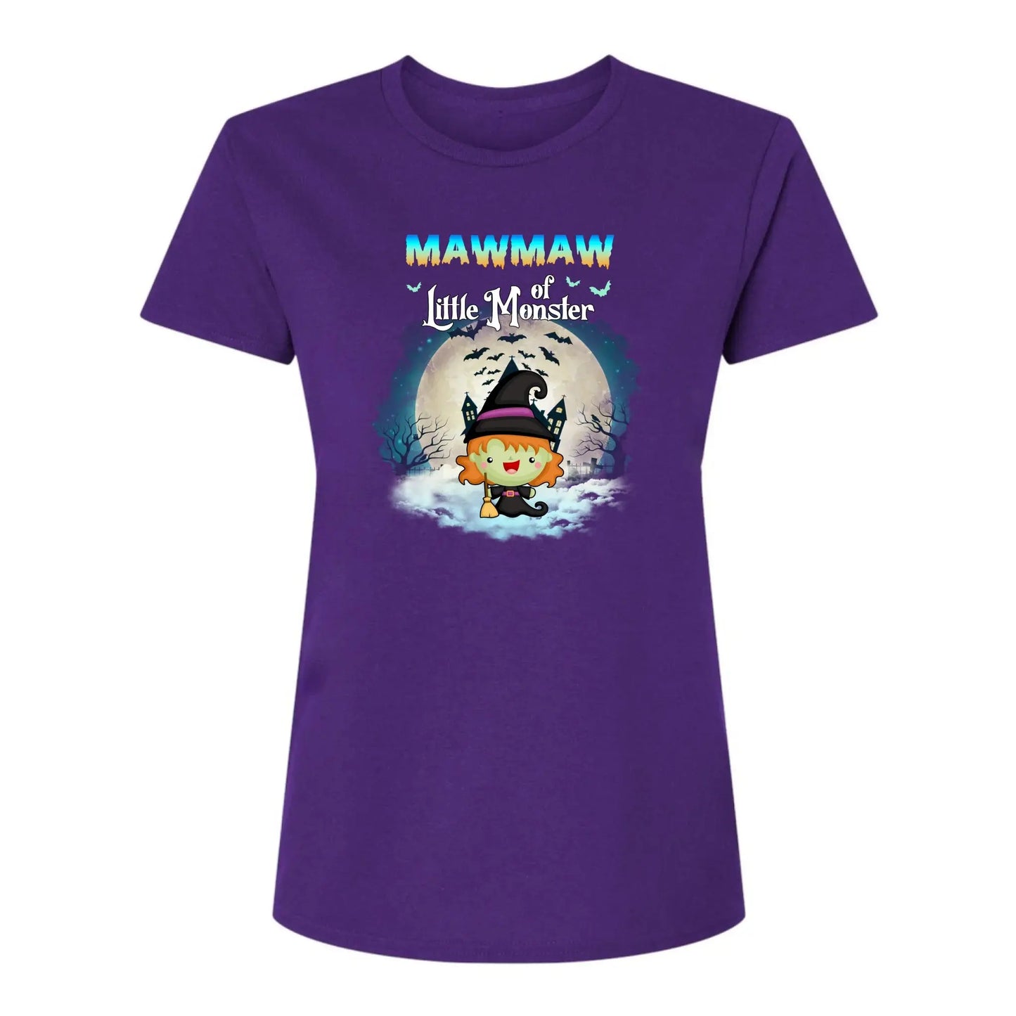 Grandma of Little Monsters – Personalized Halloween Shirt, Hoodie, or Sweatshirt – Funny Spooky Gift for Nana, Mimi, or Grandma Ezcustomize