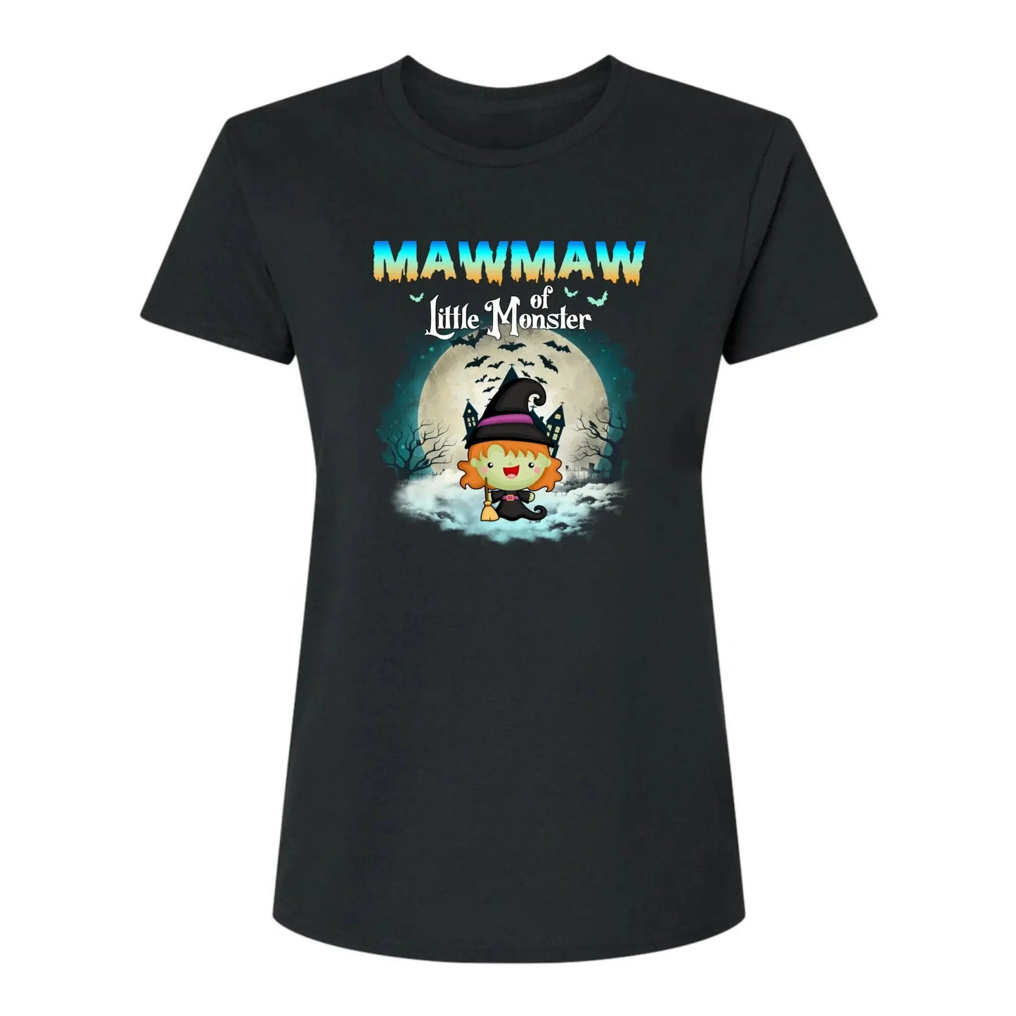 Grandma of Little Monsters – Personalized Halloween Shirt, Hoodie, or Sweatshirt – Funny Spooky Gift for Nana, Mimi, or Grandma Ezcustomize