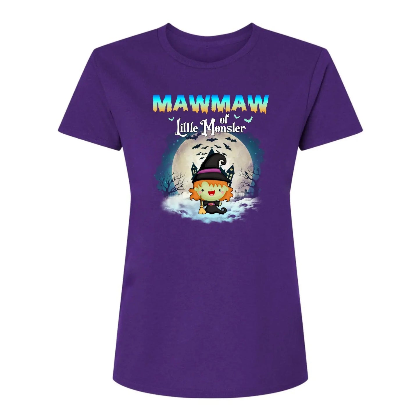 Grandma of Little Monsters – Personalized Halloween Shirt, Hoodie, or Sweatshirt – Funny Spooky Gift for Nana, Mimi, or Grandma Ezcustomize