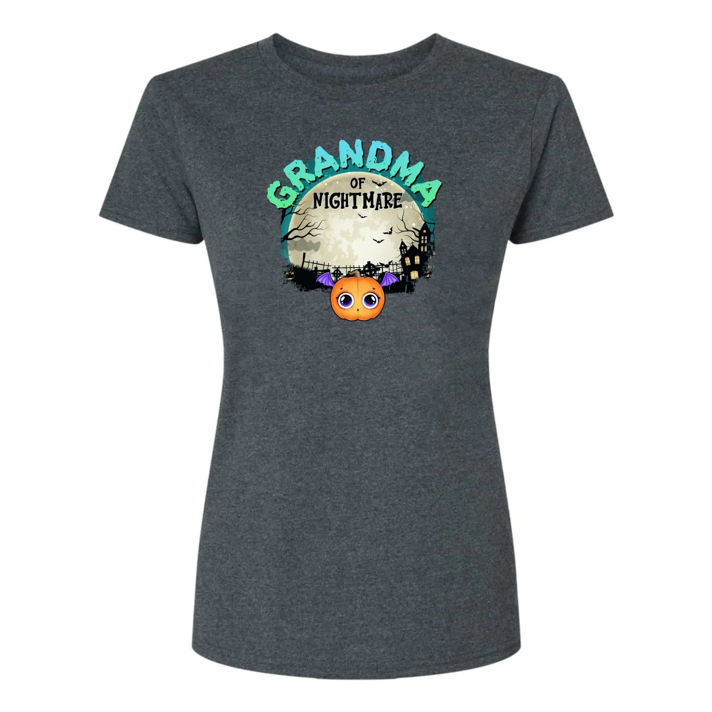 Grandma of Nightmares Halloween Theme – Personalized Shirt, Hoodie, or Sweatshirt – Funny Scary Gift for Spooky-Season Loving Grandmas Ezcustomize