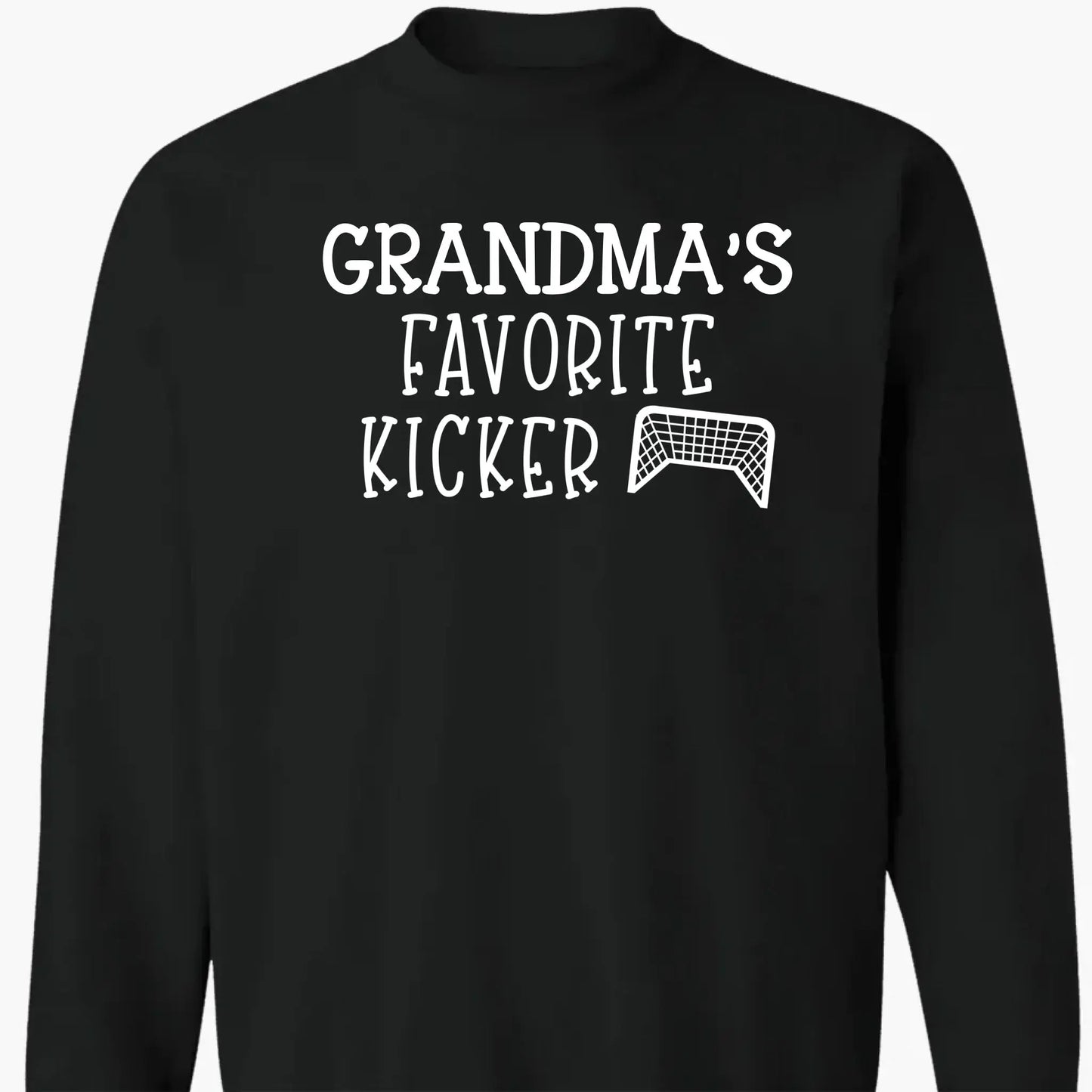 Grandma’s Favorite Kickers Soccer Shirt – Personalized T-Shirt with Kids’ Names – Gift for Soccer Grandma or Mom Ezcustomize