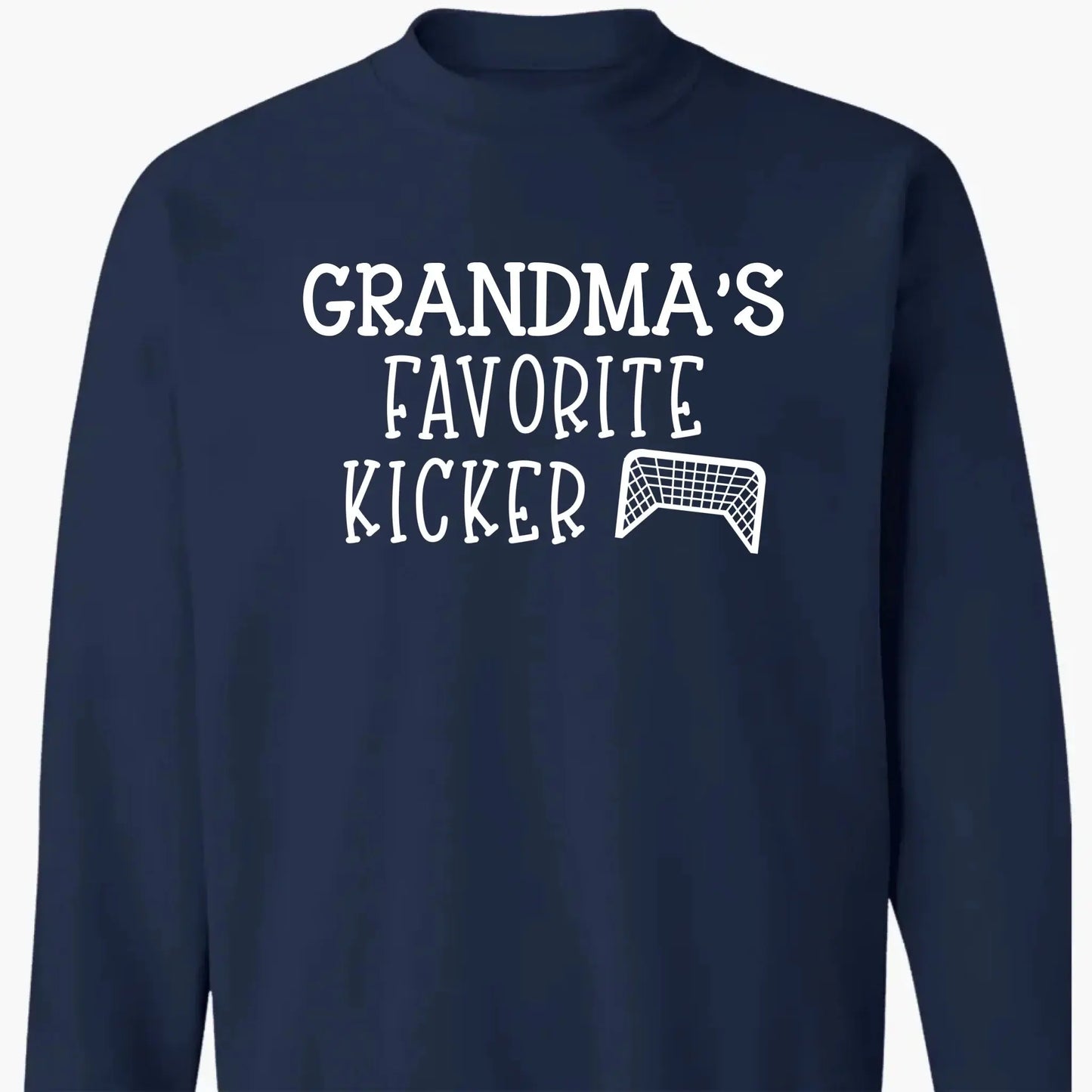 Grandma’s Favorite Kickers Soccer Shirt – Personalized T-Shirt with Kids’ Names – Gift for Soccer Grandma or Mom Ezcustomize