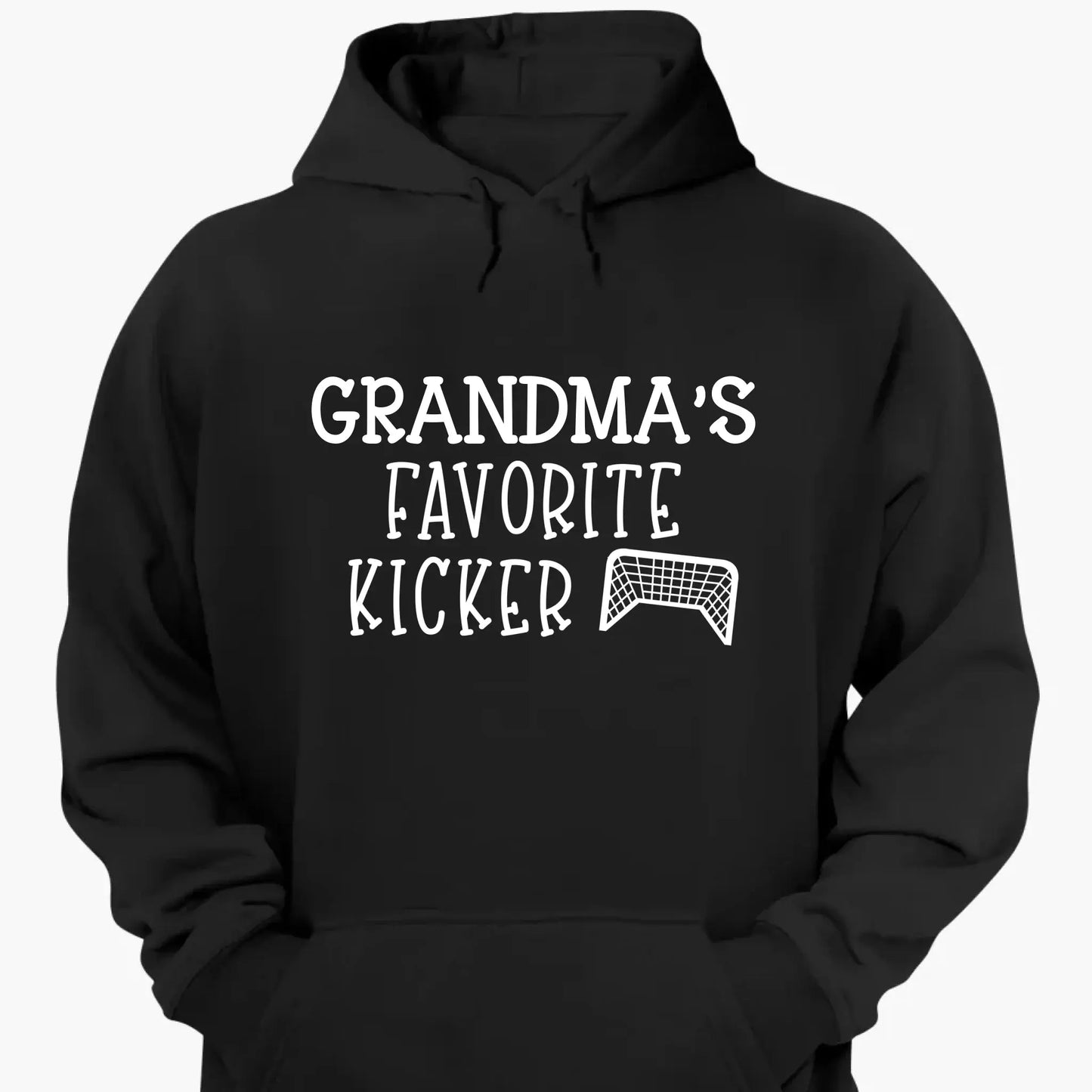 Grandma’s Favorite Kickers Soccer Shirt – Personalized T-Shirt with Kids’ Names – Gift for Soccer Grandma or Mom Ezcustomize