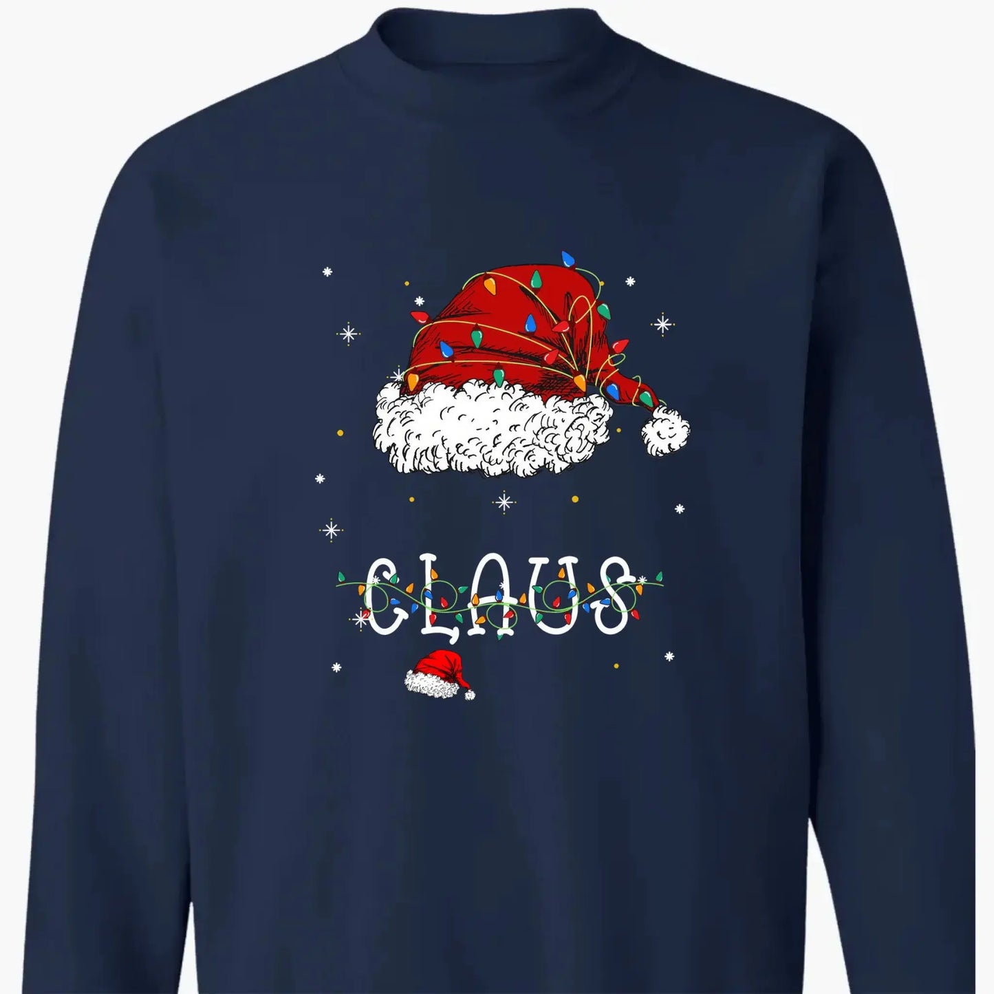 Grandpa Claus Shirt – Personalized Christmas T-Shirt with Kids’ Names – Custom Funny Holiday Gift for Grandpa, Granddad, or Pop Pop Ezcustomize