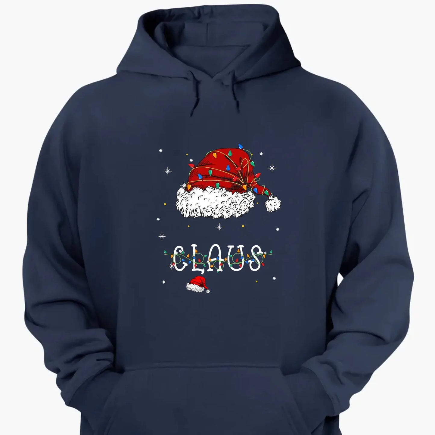 Grandpa Claus Shirt – Personalized Christmas T-Shirt with Kids’ Names – Custom Funny Holiday Gift for Grandpa, Granddad, or Pop Pop Ezcustomize