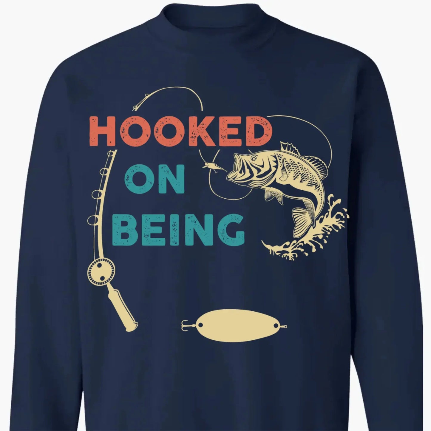 Hooked by Being Your Favorite Catch – Personalized Fishing Shirt – Custom Gift for Dad, Grandpa, or Papa from Kids Ezcustomize
