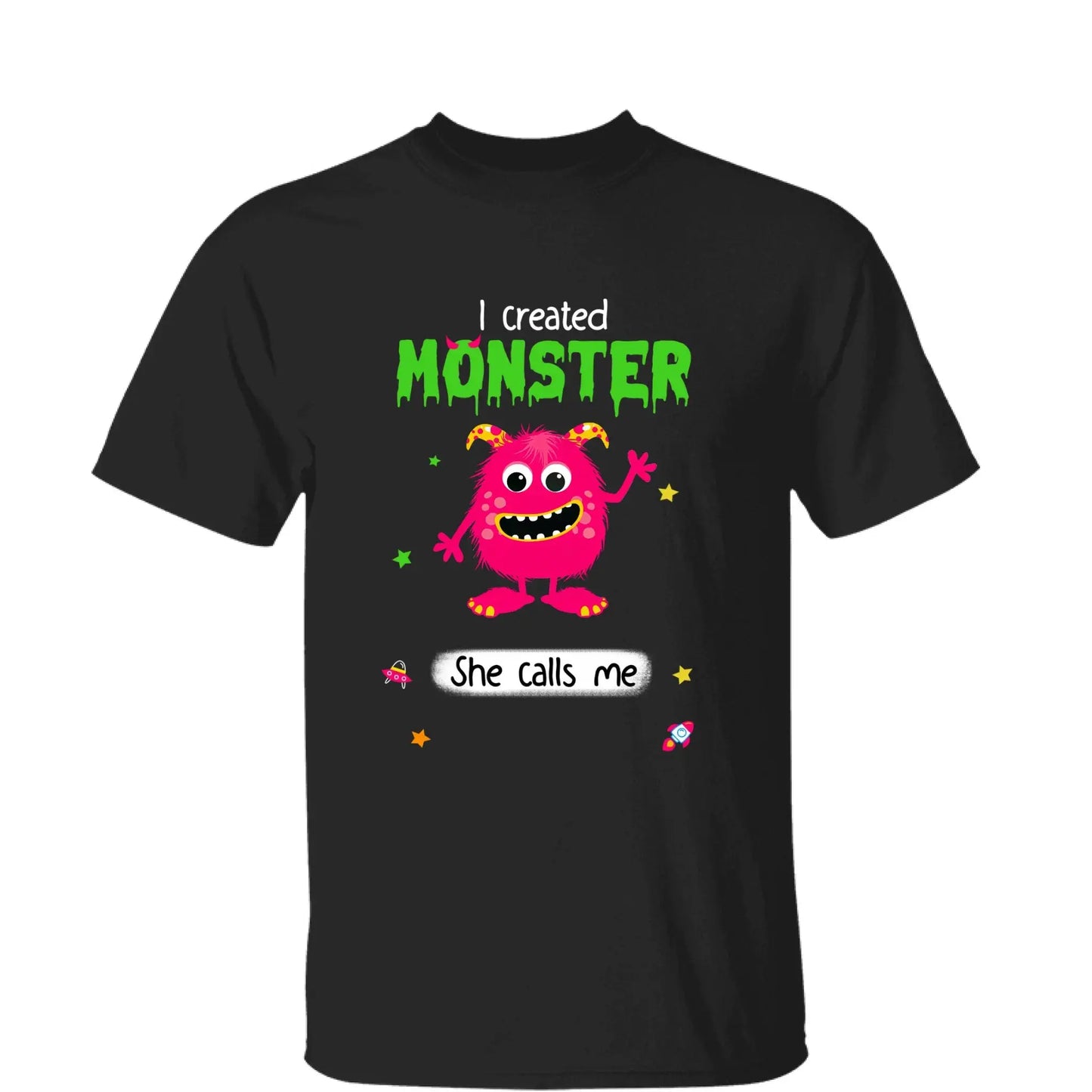 I Created Monsters They Call Me Dad – Personalized Shirt, Hoodie, or Sweatshirt – Funny Halloween Gift for Dads & Fathers-to-Be Ezcustomize
