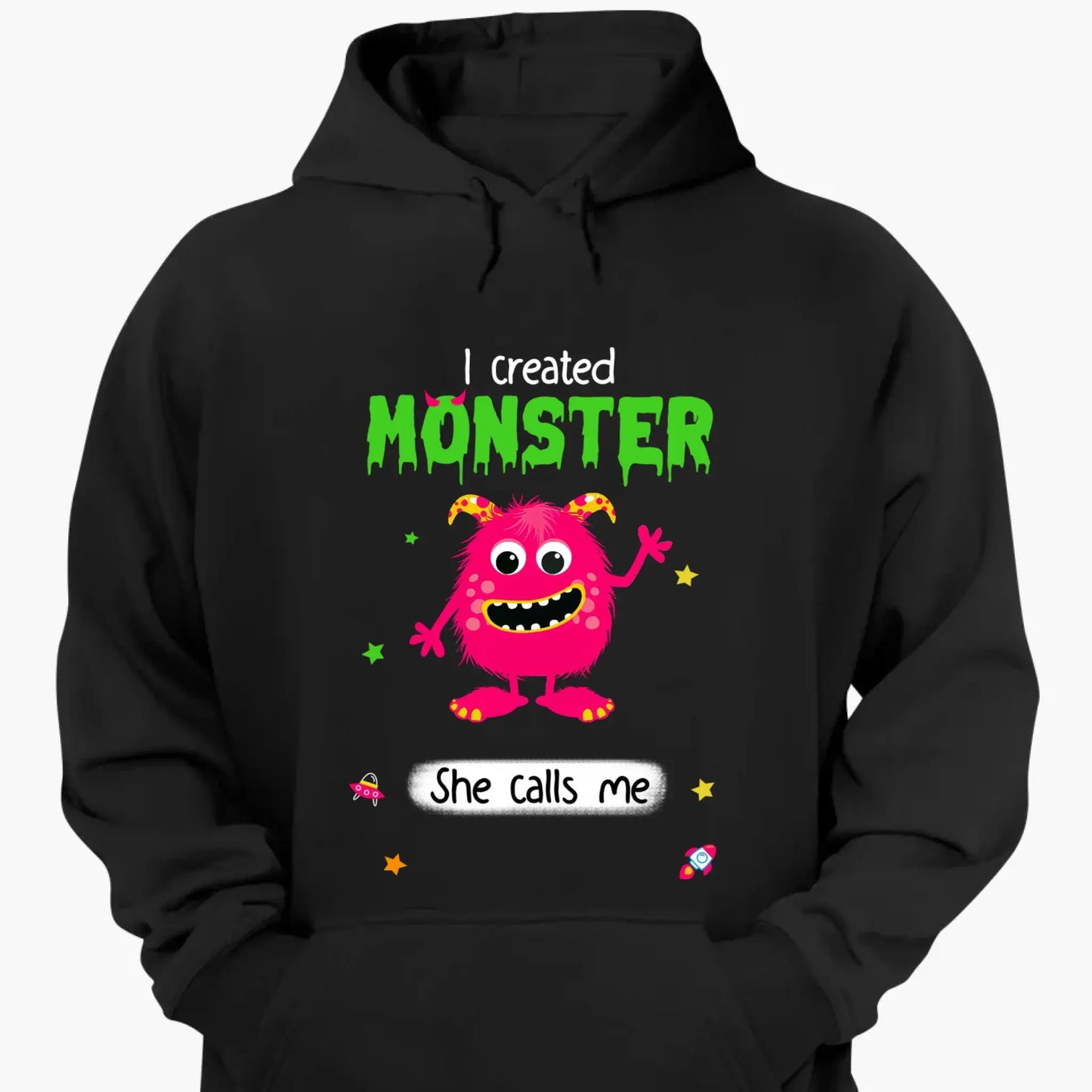 I Created Monsters They Call Me Dad – Personalized Shirt, Hoodie, or Sweatshirt – Funny Halloween Gift for Dads & Fathers-to-Be Ezcustomize