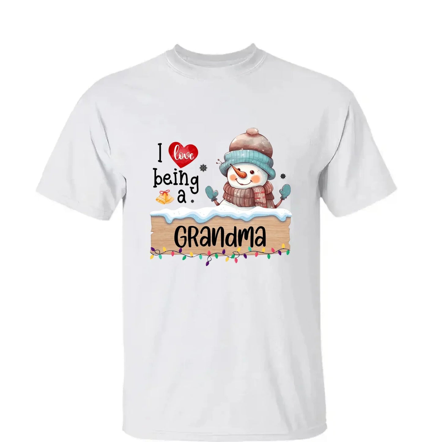 I Love Being A Grandma Shirt – Personalized Christmas Sweatshirt with Stockings and Kids’ Names – Custom Holiday Gift for Grandma or Nana Ezcustomize