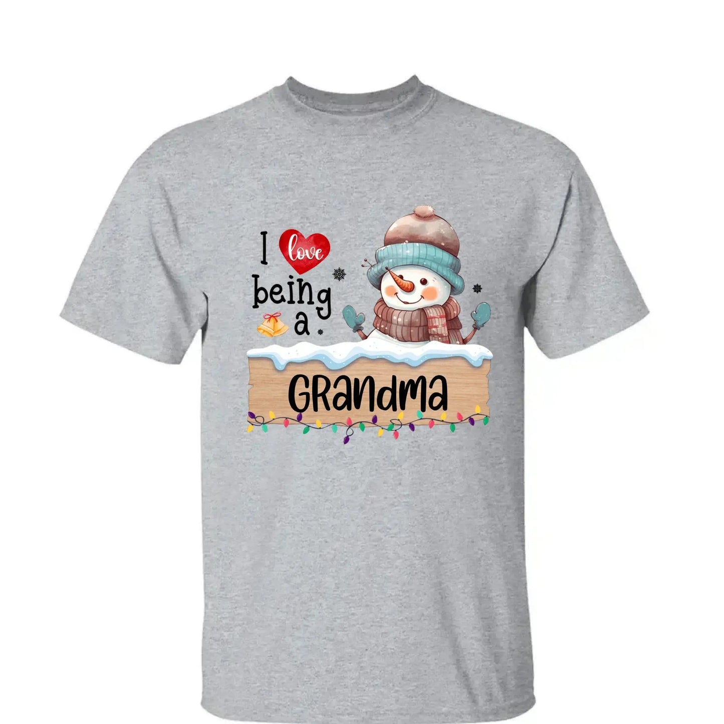 I Love Being A Grandma Shirt – Personalized Christmas Sweatshirt with Stockings and Kids’ Names – Custom Holiday Gift for Grandma or Nana Ezcustomize