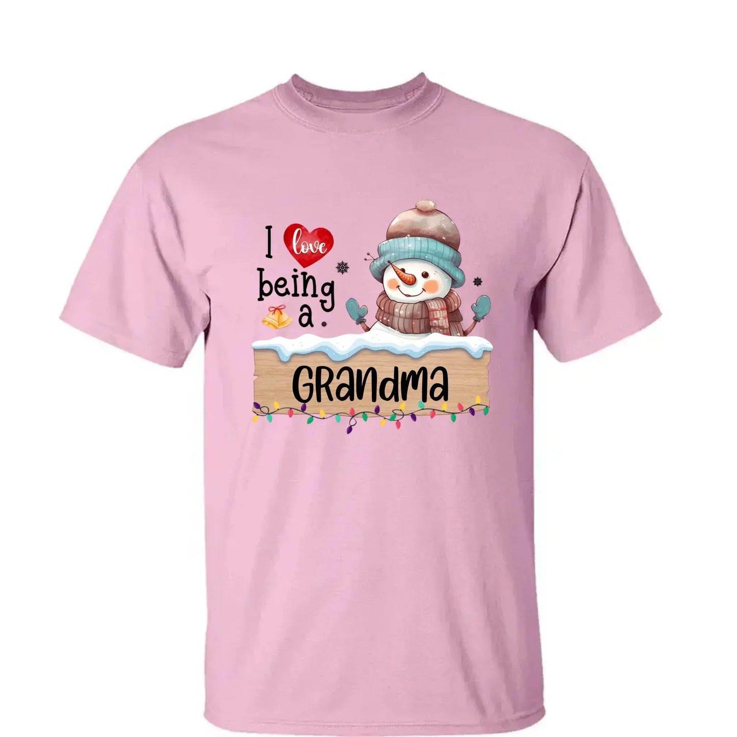 I Love Being A Grandma Shirt – Personalized Christmas Sweatshirt with Stockings and Kids’ Names – Custom Holiday Gift for Grandma or Nana Ezcustomize
