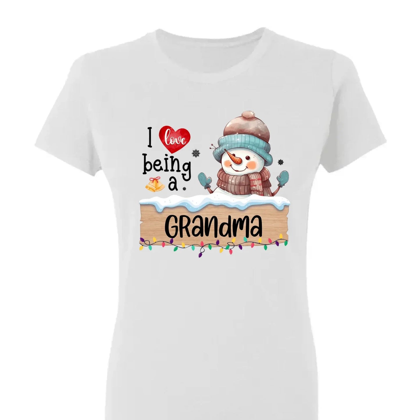 I Love Being A Grandma Shirt – Personalized Christmas Sweatshirt with Stockings and Kids’ Names – Custom Holiday Gift for Grandma or Nana Ezcustomize