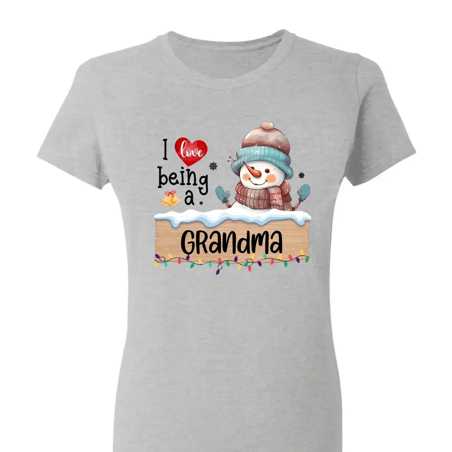 I Love Being A Grandma Shirt – Personalized Christmas Sweatshirt with Stockings and Kids’ Names – Custom Holiday Gift for Grandma or Nana Ezcustomize