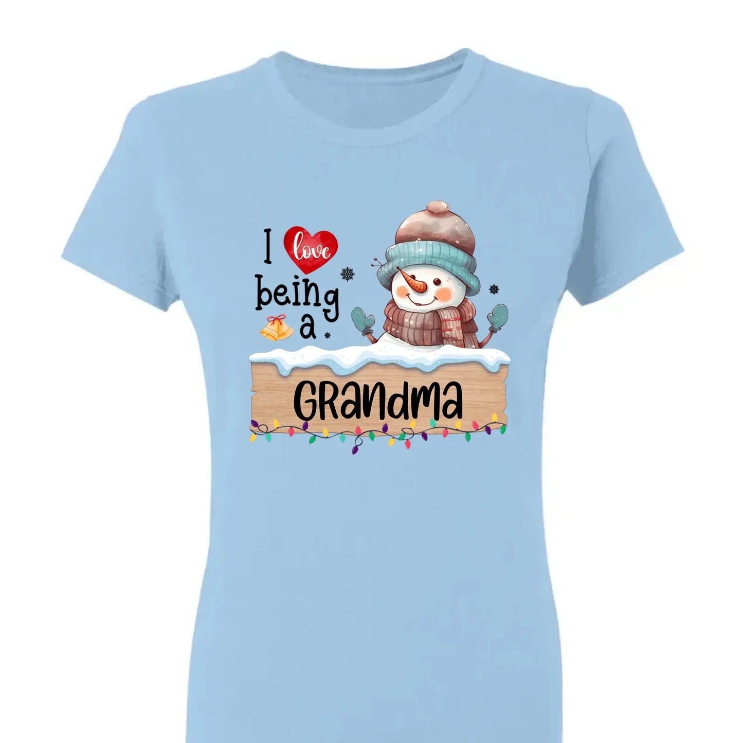 I Love Being A Grandma Shirt – Personalized Christmas Sweatshirt with Stockings and Kids’ Names – Custom Holiday Gift for Grandma or Nana Ezcustomize