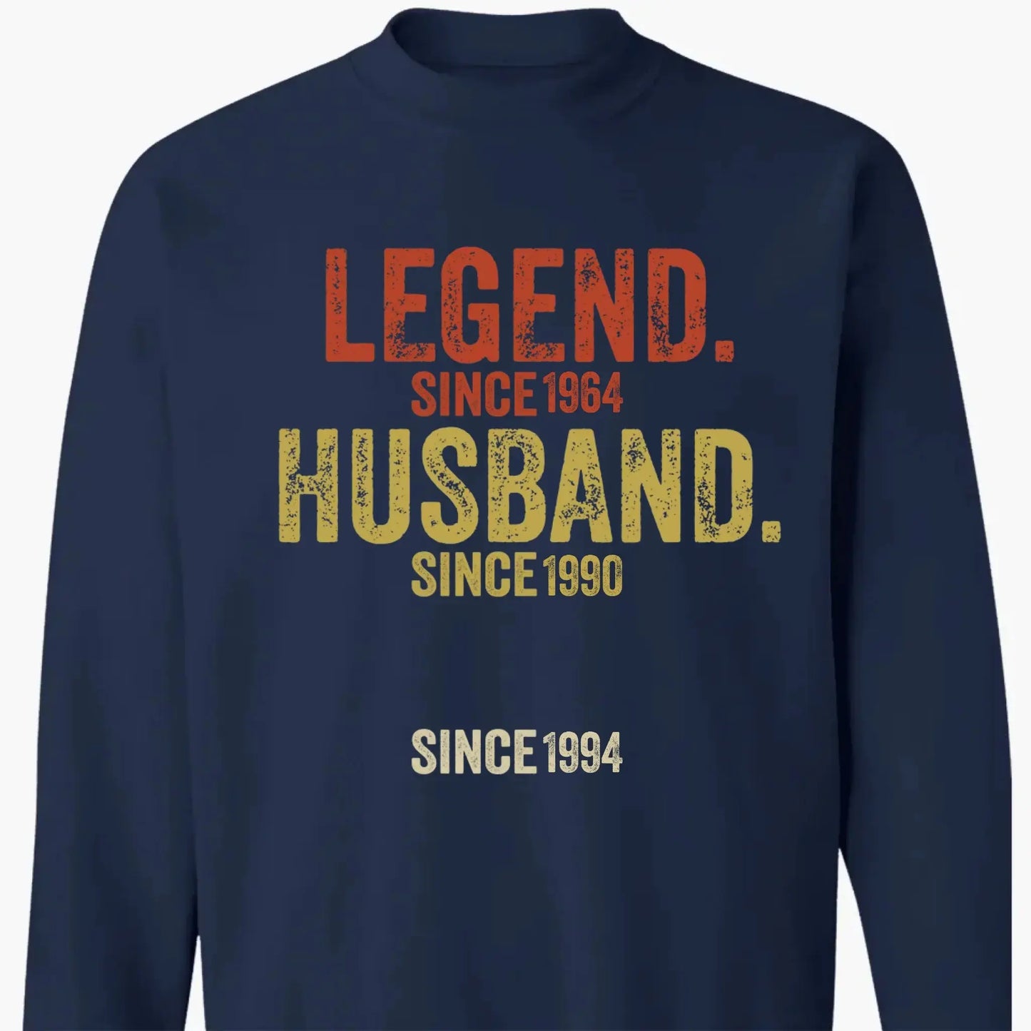 Legend Husband Dad Papa - Personalized Shirt - Custom Gift for Dads & Grandpas Ezcustomize