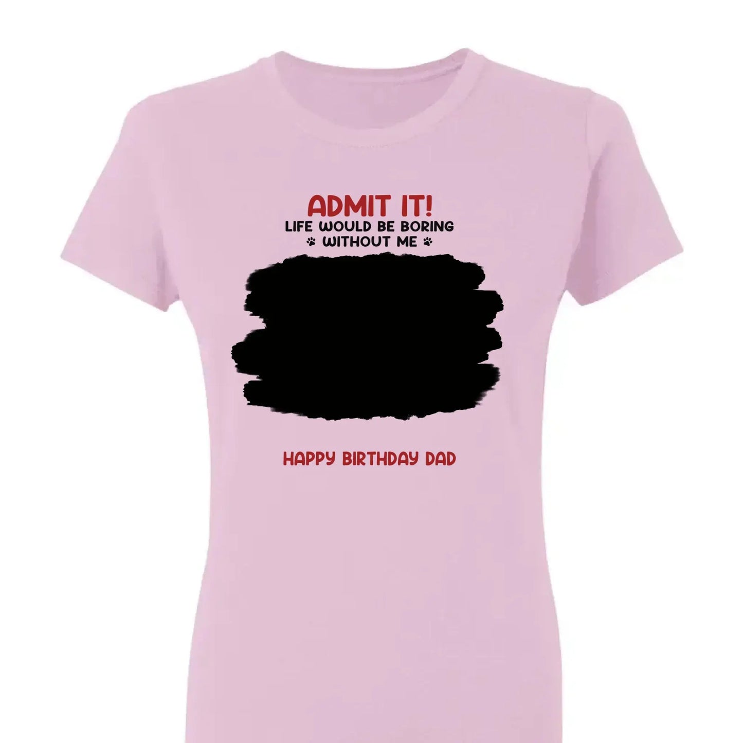 Life Would Be Boring Without Me – Custom Dog & Cat Photo Shirt/Hoodie – Personalized Gift for Pet Lovers, Perfect for Father’s Day or Mother’s Day Ezcustomize