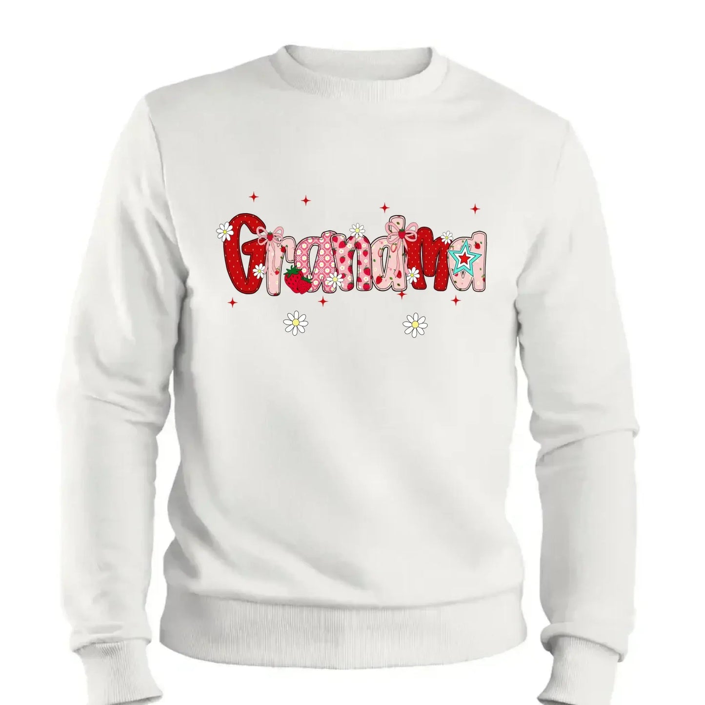 Mimi Strawberry Shirt with Grandkids’ Names – Custom Summer T-Shirt for Grandma, Personalized Gift for Nana, Gigi, Mom Ezcustomize