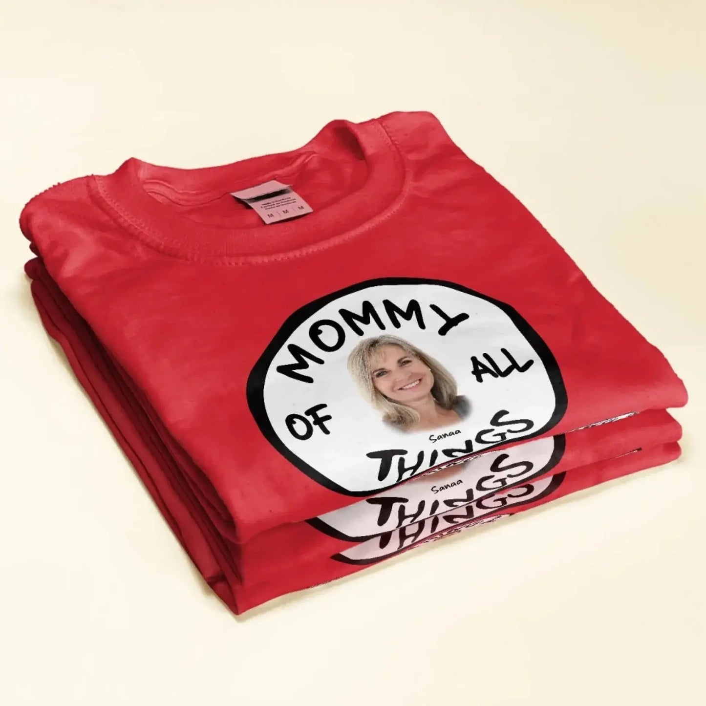 Mom of All Things – Personalized Photo Shirt, Custom Gift for Mom with Your Favorite Picture Ezcustomize