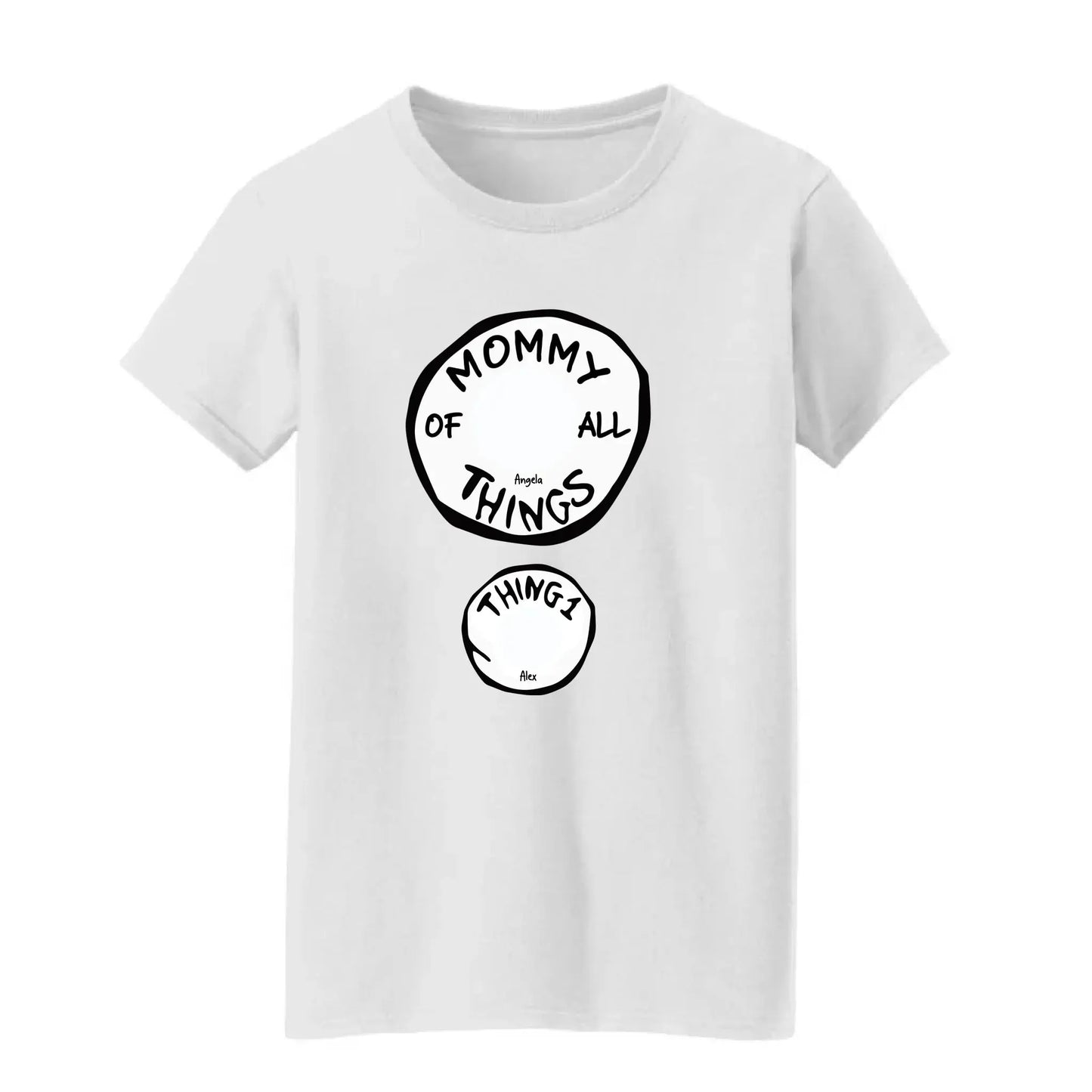 Mom of All Things – Personalized Photo Shirt, Custom Gift for Mom with Your Favorite Picture Ezcustomize