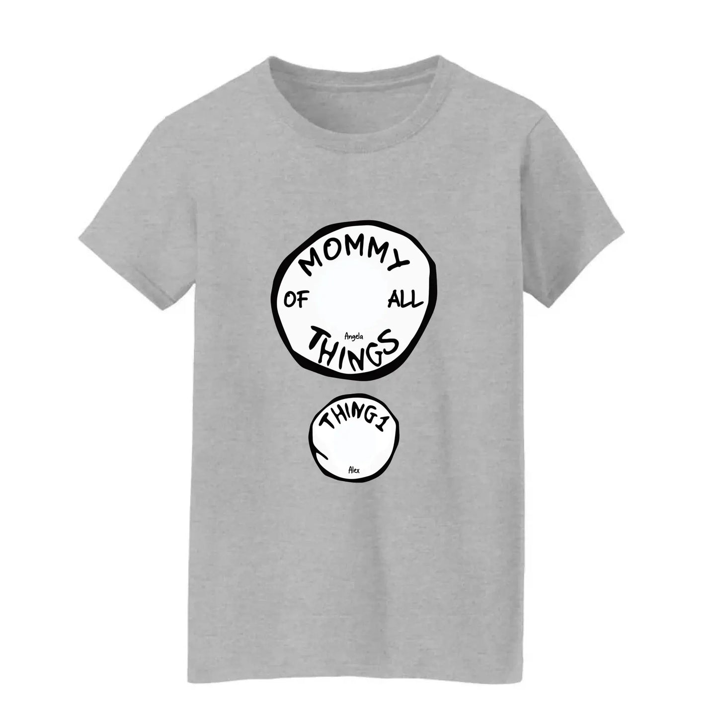 Mom of All Things – Personalized Photo Shirt, Custom Gift for Mom with Your Favorite Picture Ezcustomize