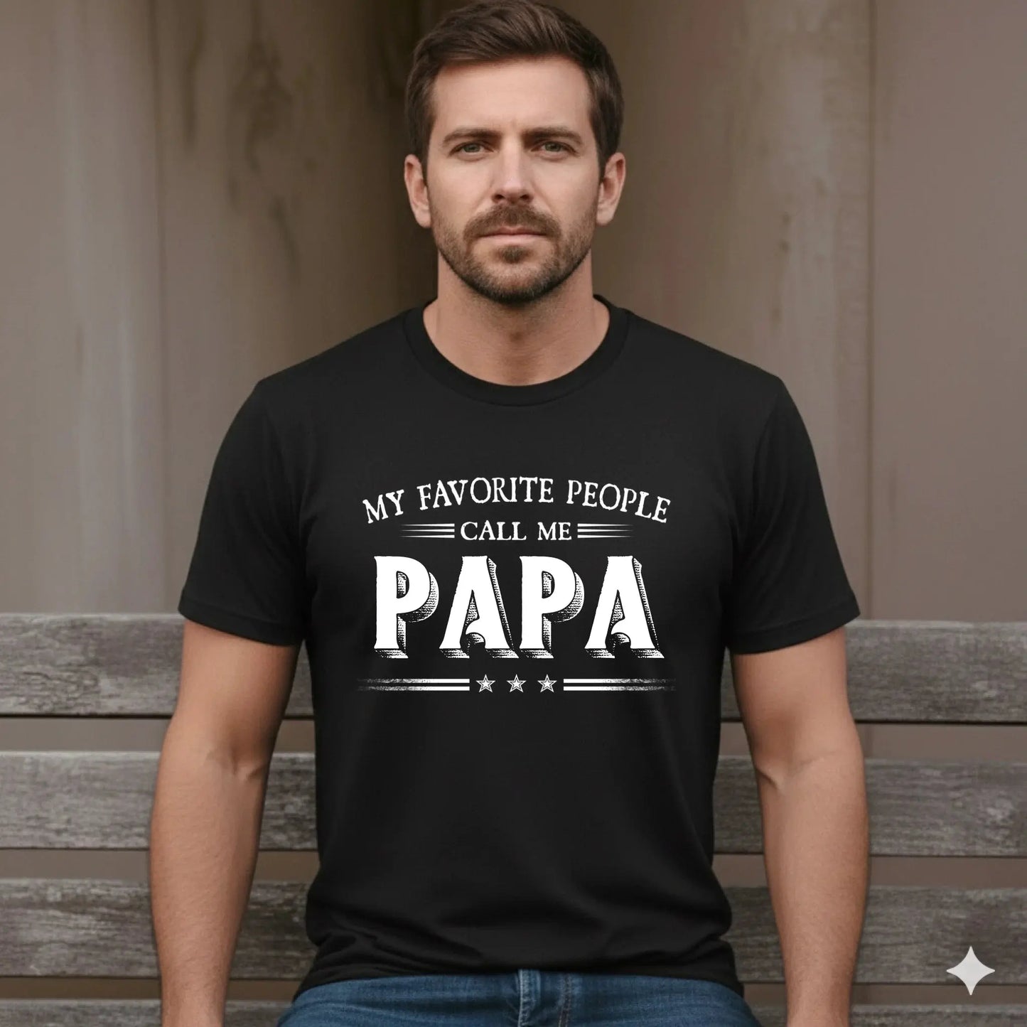 My Favorite People Call Me Papa Combo – Personalized Cap and T-Shirt Set for Dad or Grandpa Ezcustomize