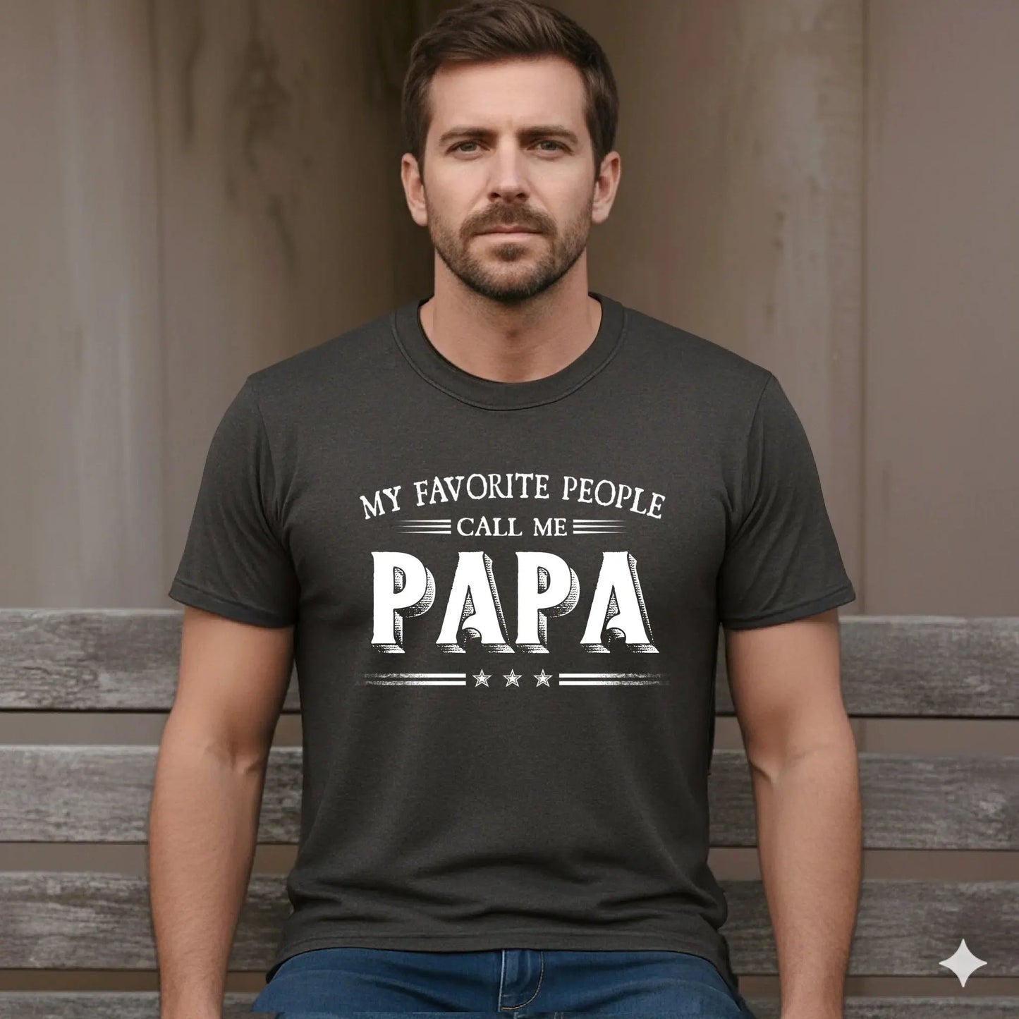 My Favorite People Call Me Papa Combo – Personalized Cap and T-Shirt Set for Dad or Grandpa Ezcustomize