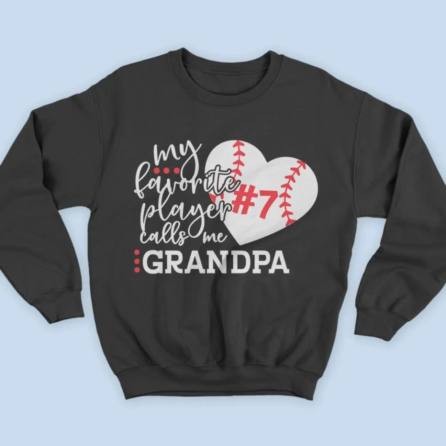 My Favorite Player Calls Me with Custom Title, Number, and Ball Type - Personalized Sports T-Shirt Ezcustomize