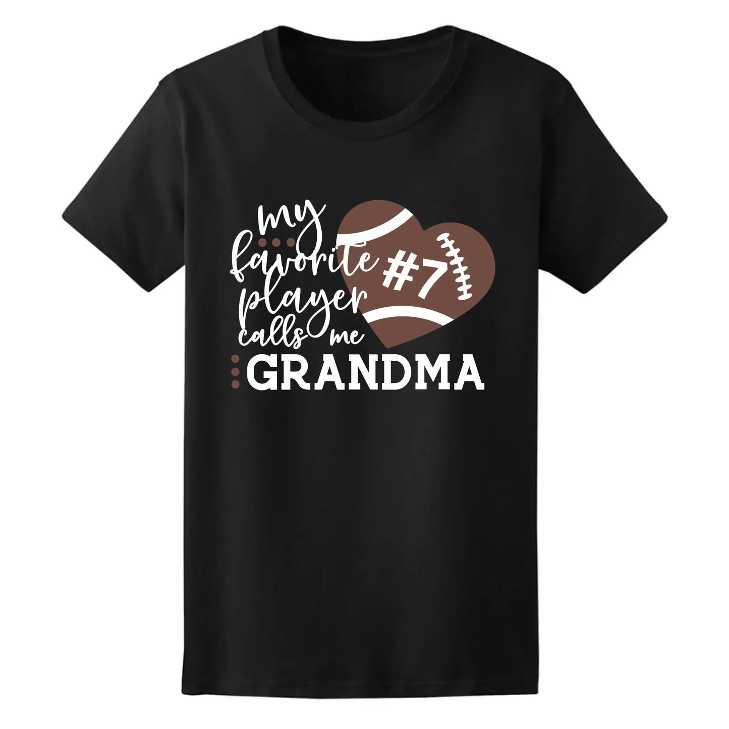 My Favorite Player Calls Me with Custom Title, Number, and Ball Type - Personalized Sports T-Shirt Ezcustomize