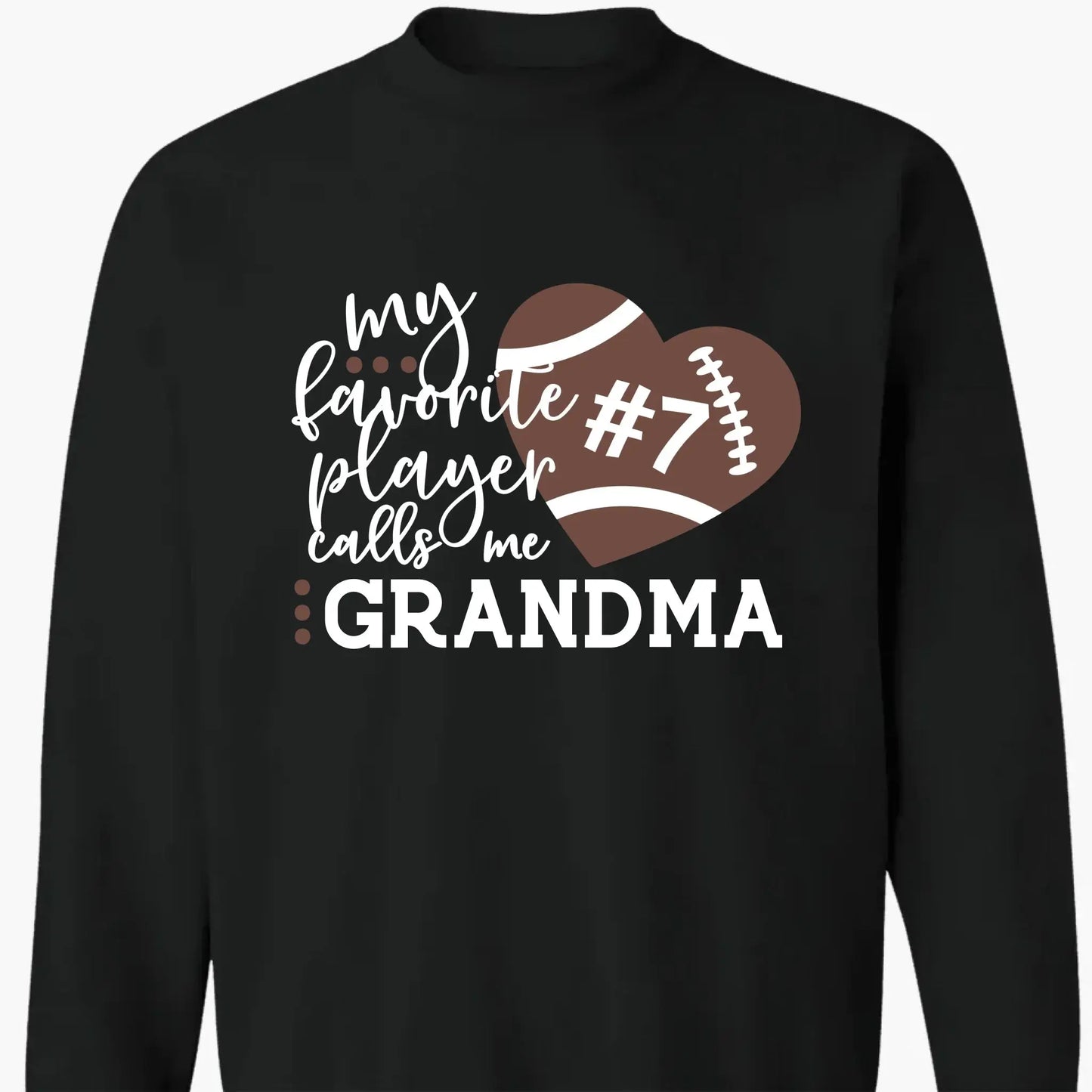 My Favorite Player Calls Me with Custom Title, Number, and Ball Type - Personalized Sports T-Shirt Ezcustomize