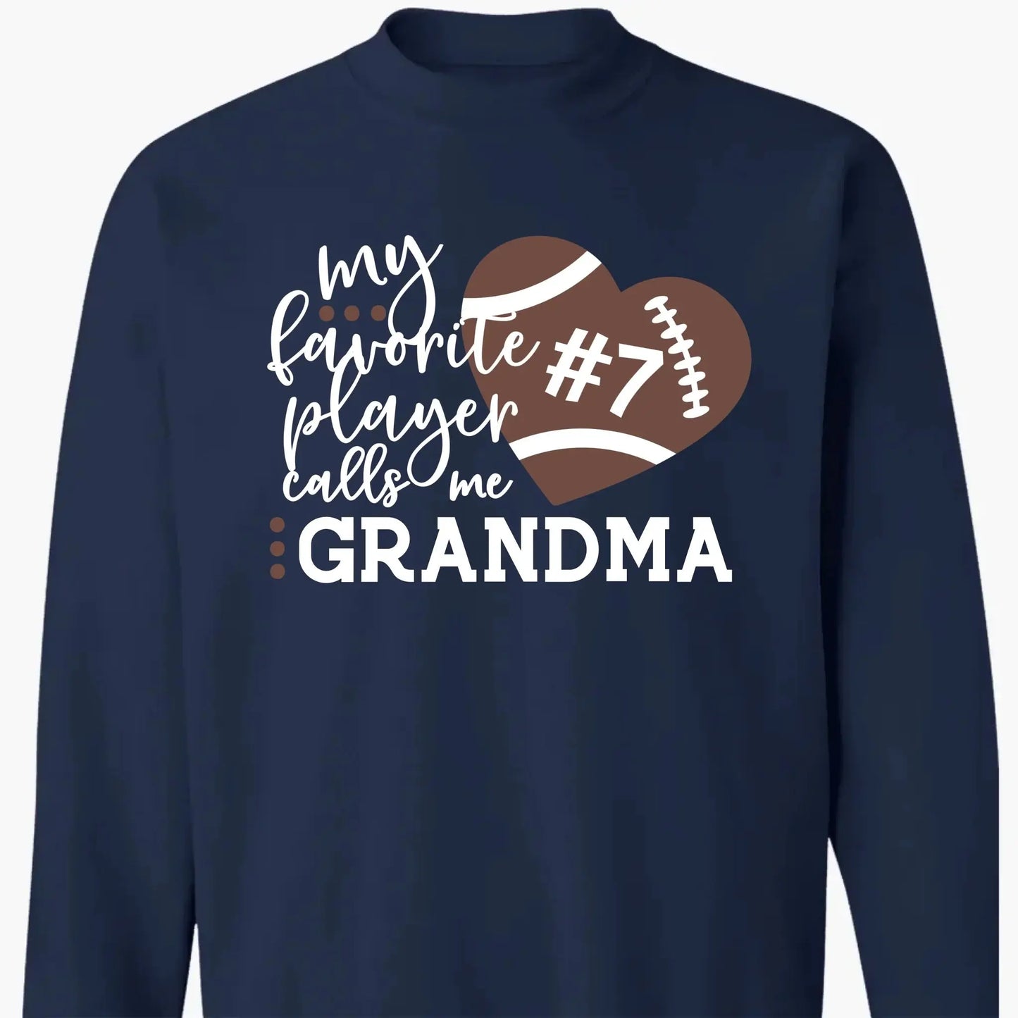 My Favorite Player Calls Me with Custom Title, Number, and Ball Type - Personalized Sports T-Shirt Ezcustomize