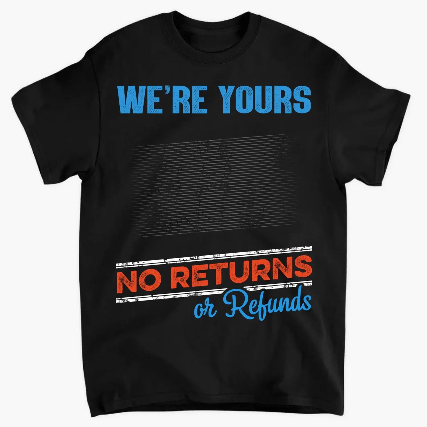 No Returns or Refunds Grandkids – Personalized T-Shirt/Hoodie/Sweatshirt – Funny Custom Gift for Grandma or Grandpa Ezcustomize