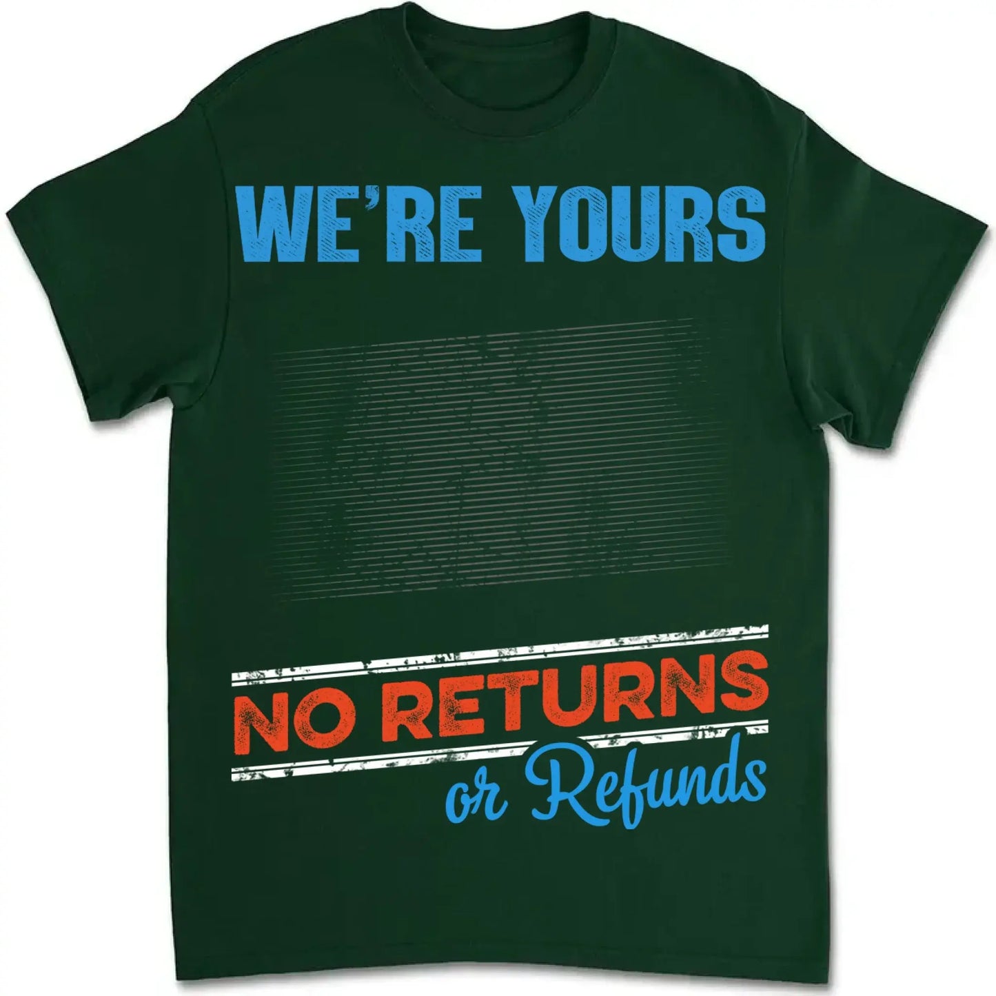 No Returns or Refunds Grandkids – Personalized T-Shirt/Hoodie/Sweatshirt – Funny Custom Gift for Grandma or Grandpa Ezcustomize
