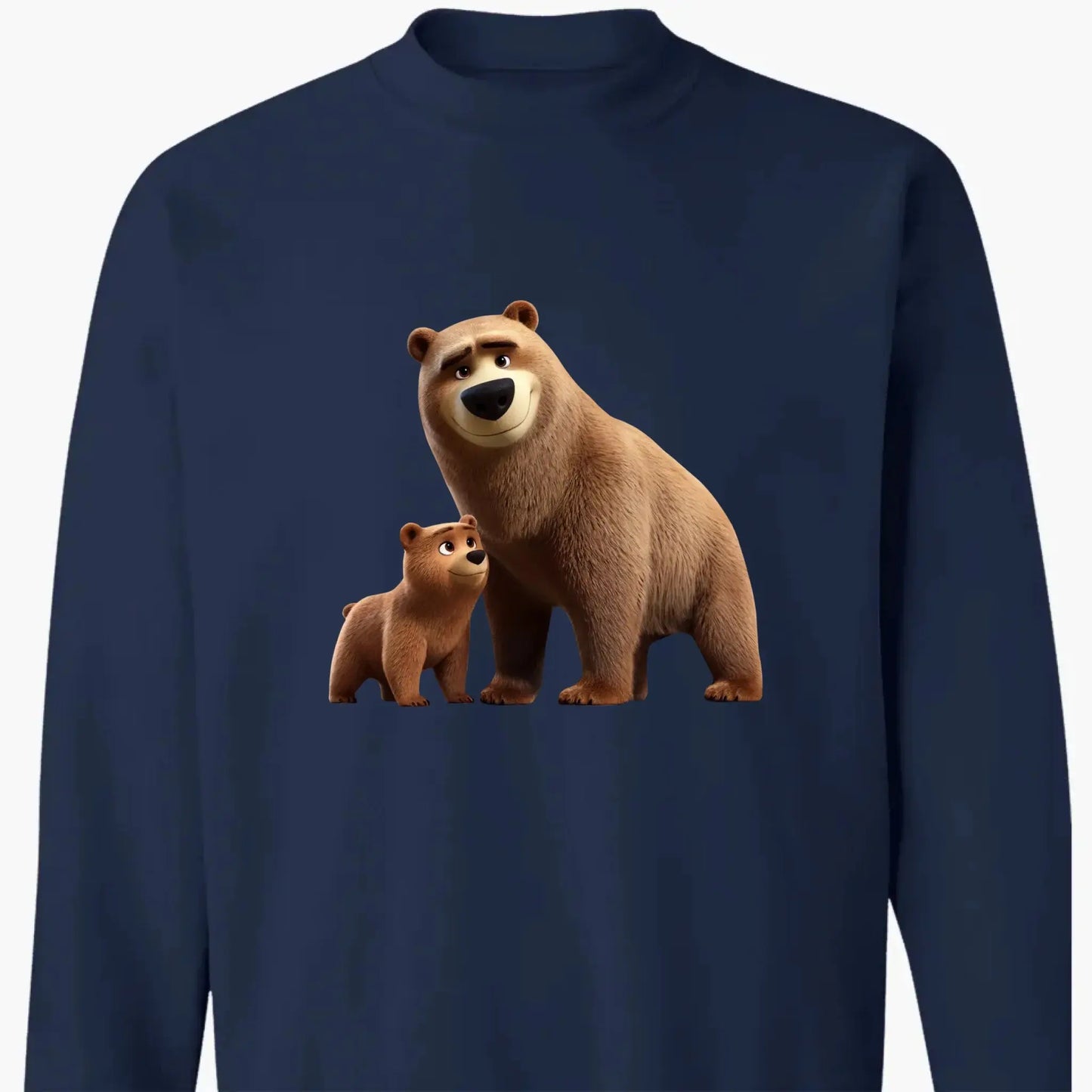 Papa Bear & Kids Shirt – Personalized 3D Cute T-Shirt – Father’s Day Gift for Dads and Grandpas Ezcustomize