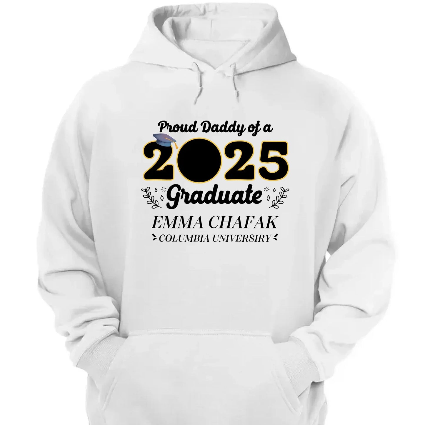 Personalized 2025 Graduation Shirt with Photo – Custom Family Grad T-Shirt – Gift for Parents, Siblings, Grandparents Ezcustomize