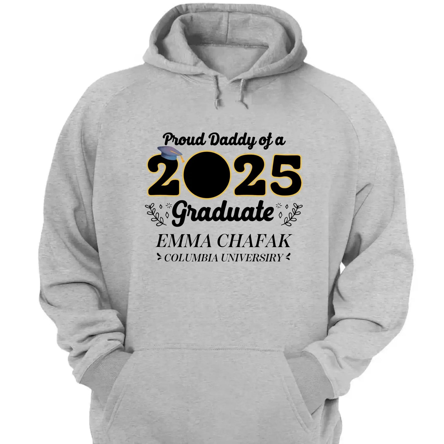 Personalized 2025 Graduation Shirt with Photo – Custom Family Grad T-Shirt – Gift for Parents, Siblings, Grandparents Ezcustomize