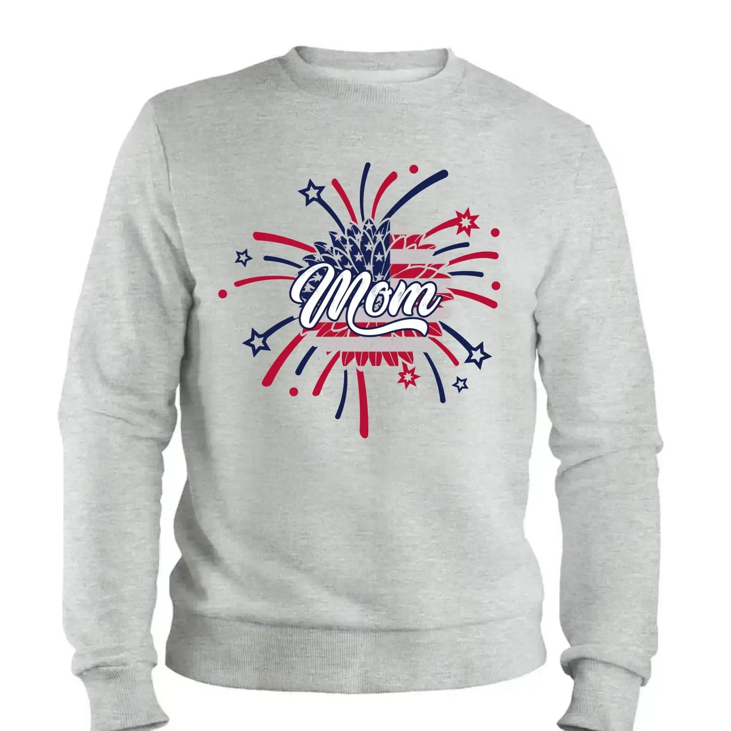 Personalized 4th of July Fireworks Shirt for Grandma or Mom – Custom Name Patriotic Family Tee, Independence Day Gift Ezcustomize