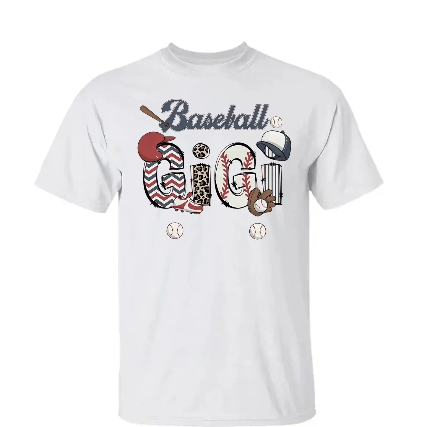 Personalized Baseball Mom & Grandma Shirt – Custom Kid Name Shirt, Perfect Gift for Proud Sports Moms & Grandmas Ezcustomize