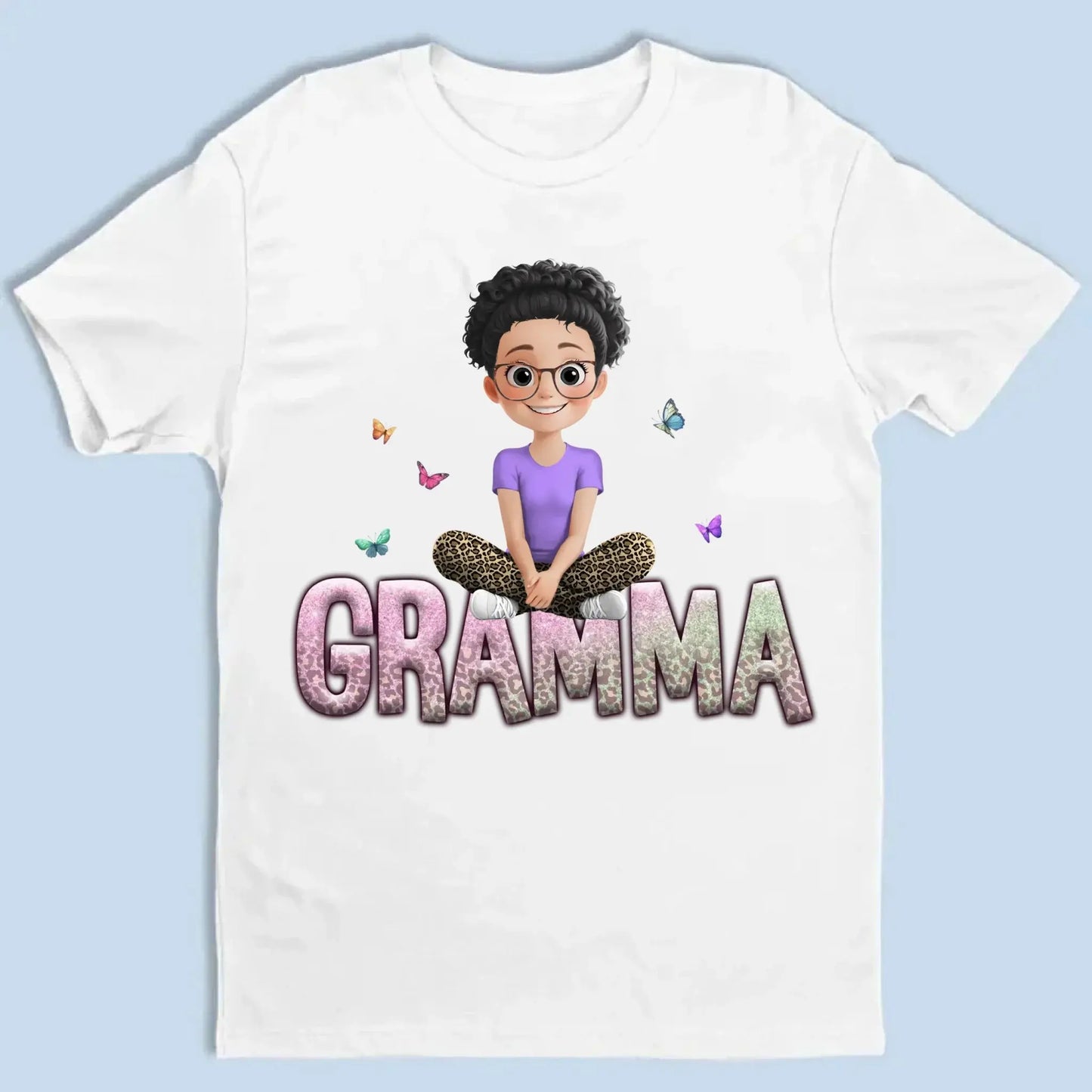 Personalized Gift For Grandma Mom Custom Kids Name Shirt/Hoodie/Sweatshirt Ezcustomize