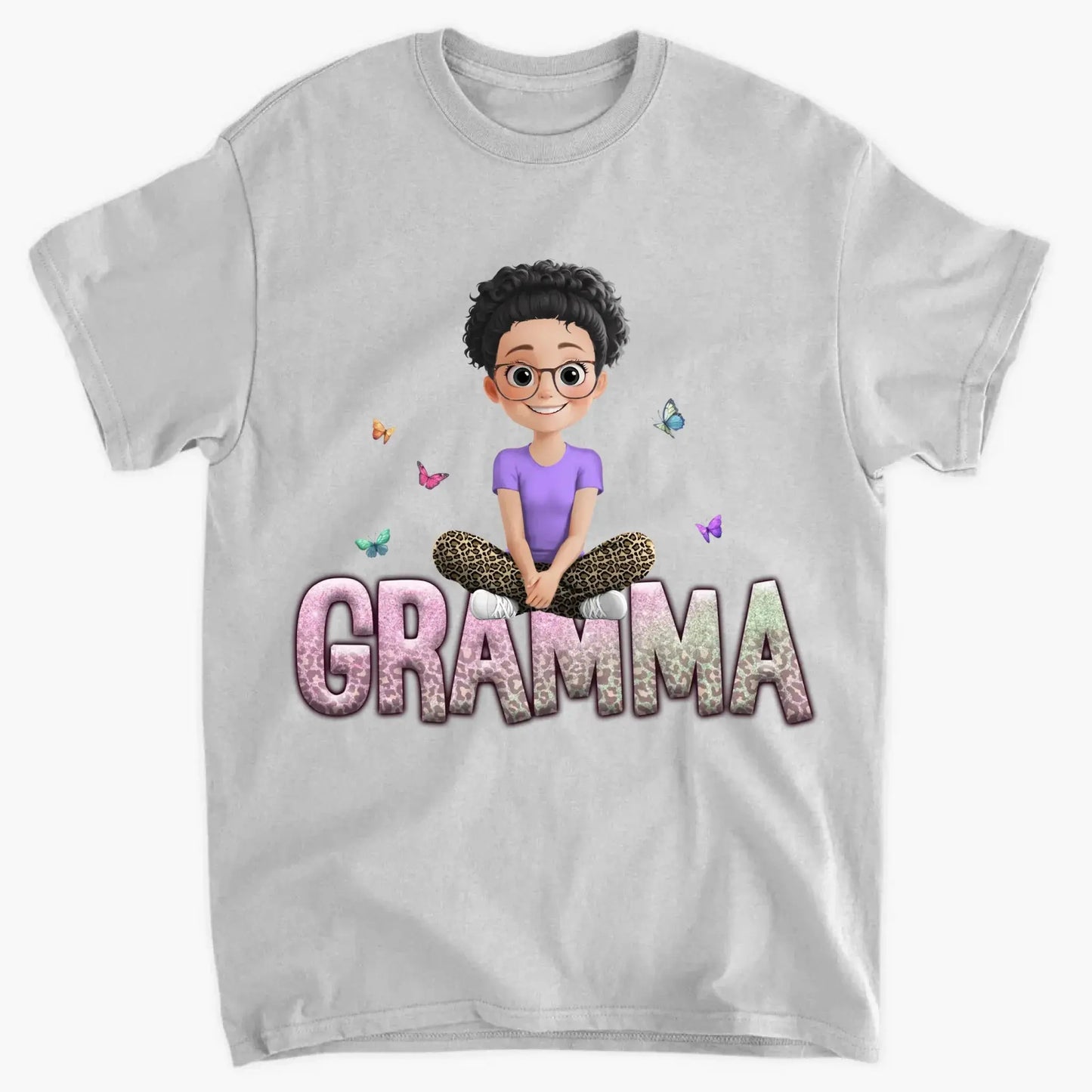 Personalized Gift For Grandma Mom Custom Kids Name Shirt/Hoodie/Sweatshirt Ezcustomize