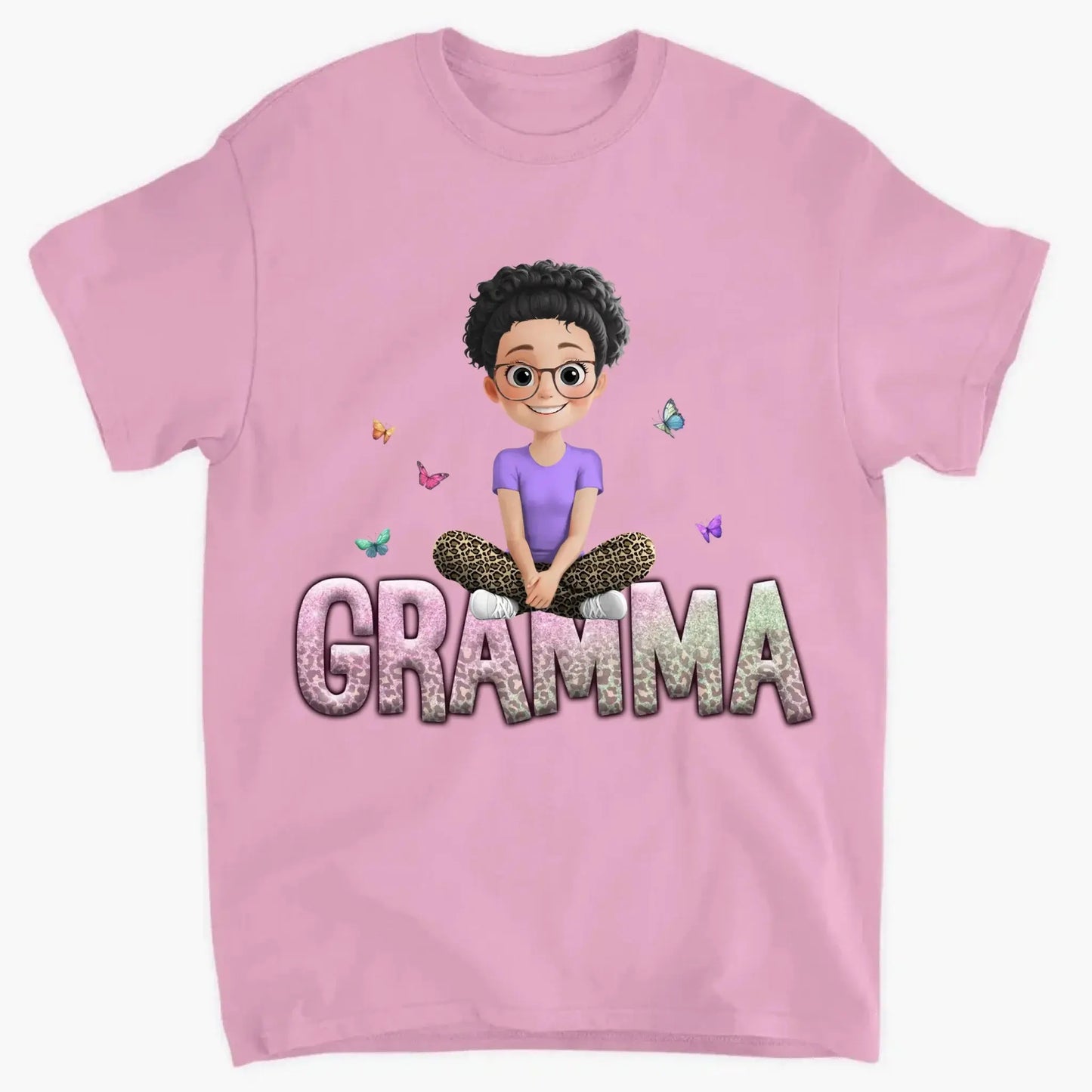 Personalized Gift For Grandma Mom Custom Kids Name Shirt/Hoodie/Sweatshirt Ezcustomize