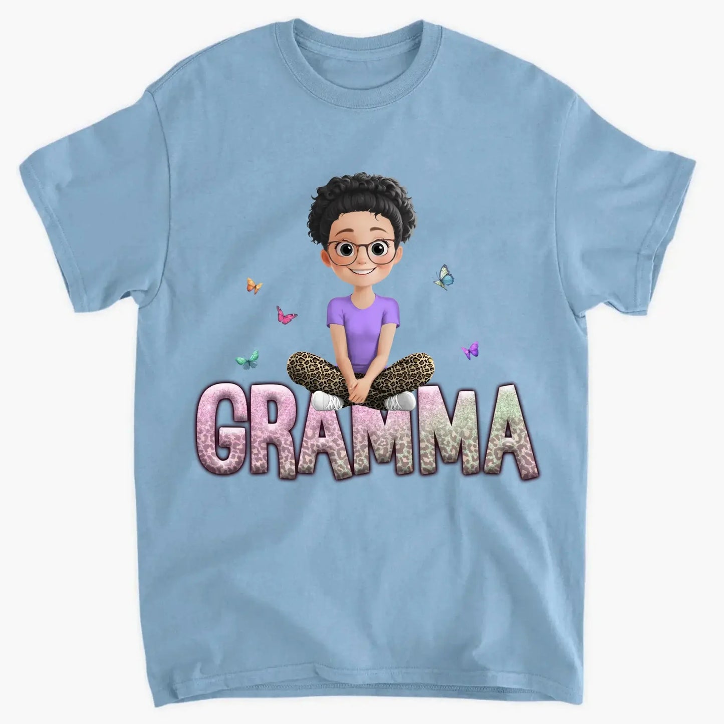 Personalized Gift For Grandma Mom Custom Kids Name Shirt/Hoodie/Sweatshirt Ezcustomize
