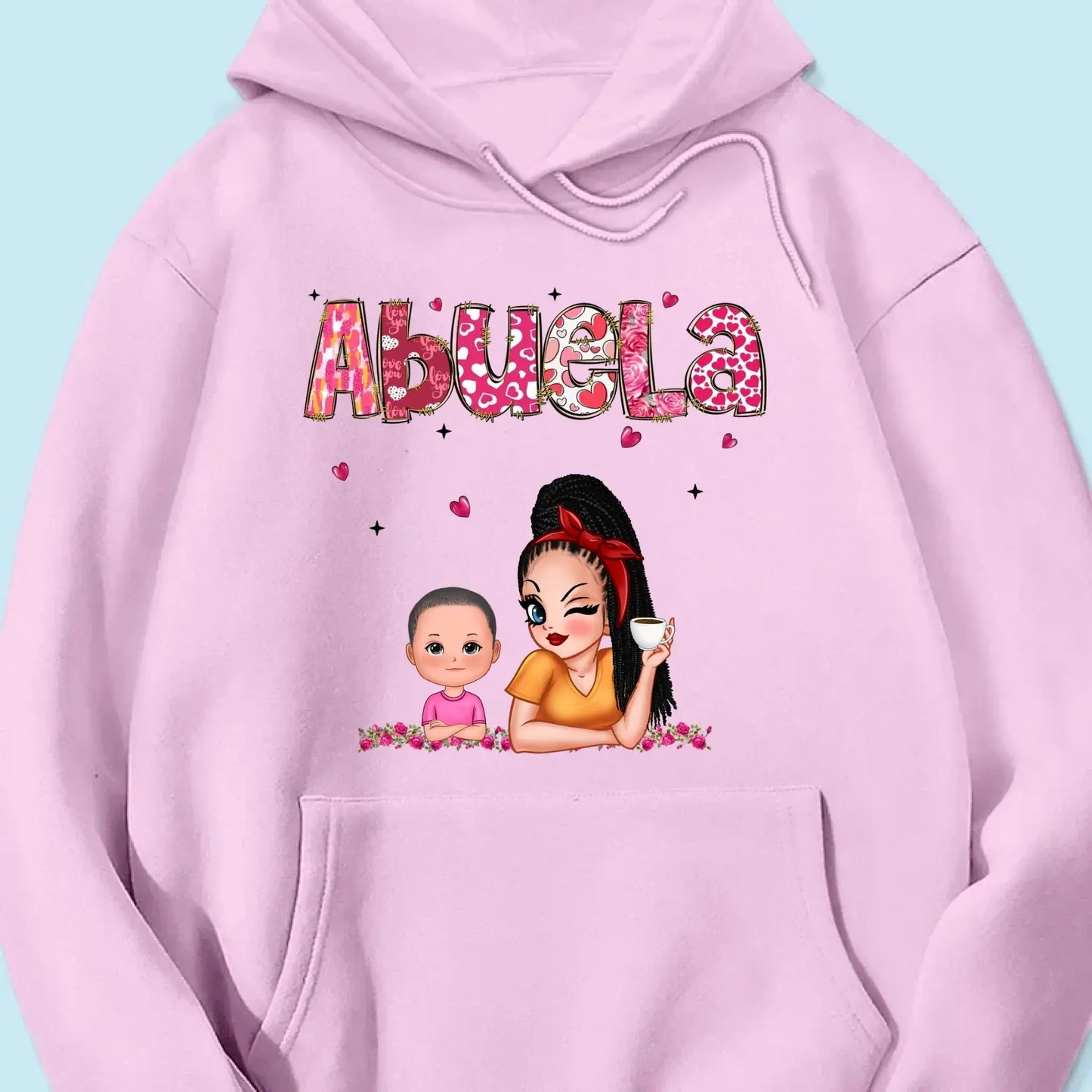 Personalized Gift For Grandma Mom Custom Kids Name Shirt Ezcustomize