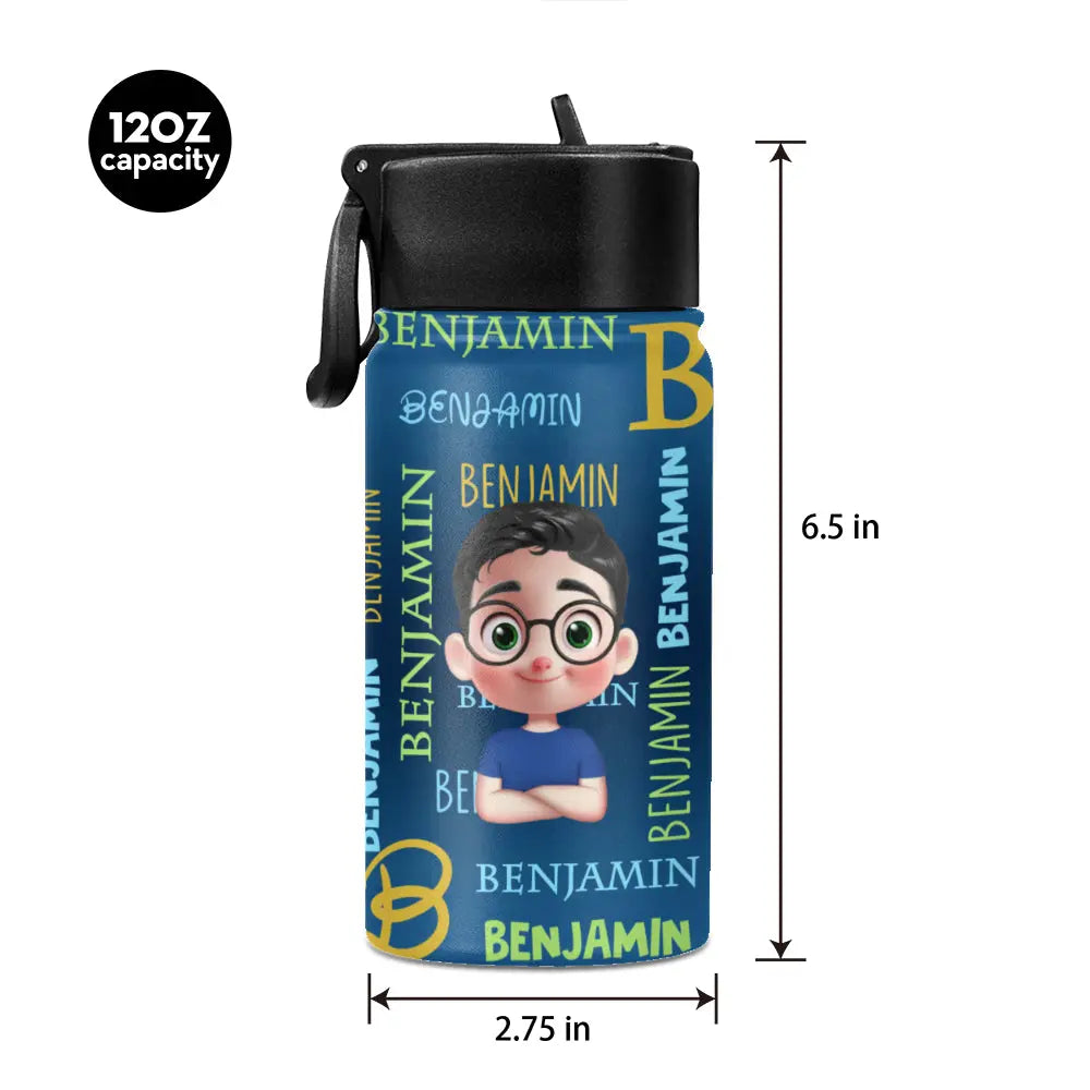 Personalized Gift For Kids Custom Name Kids Water Bottle Ezcustomize