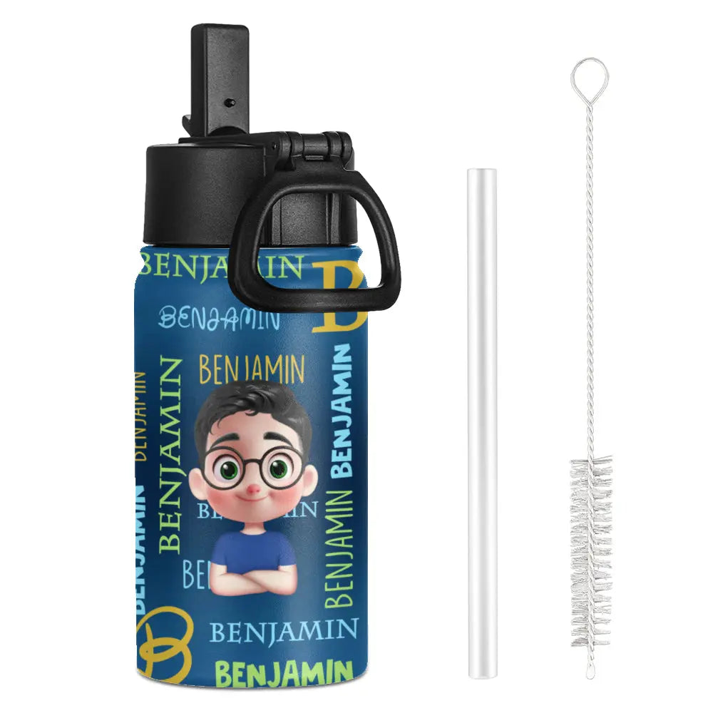 Personalized Gift For Kids Custom Name Kids Water Bottle Ezcustomize
