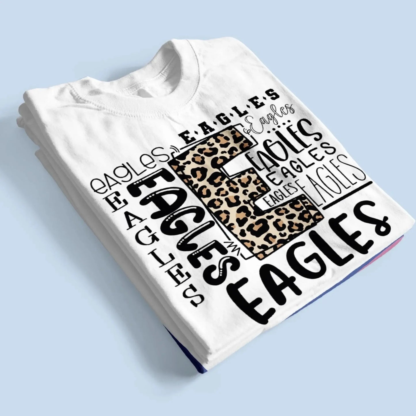 Personalized Sport Team Mascot Typography Design – Custom T-shirt/Sweatshirt/Hoodie - Game Day Spirit Tee for Fans, Family & Players Ezcustomize
