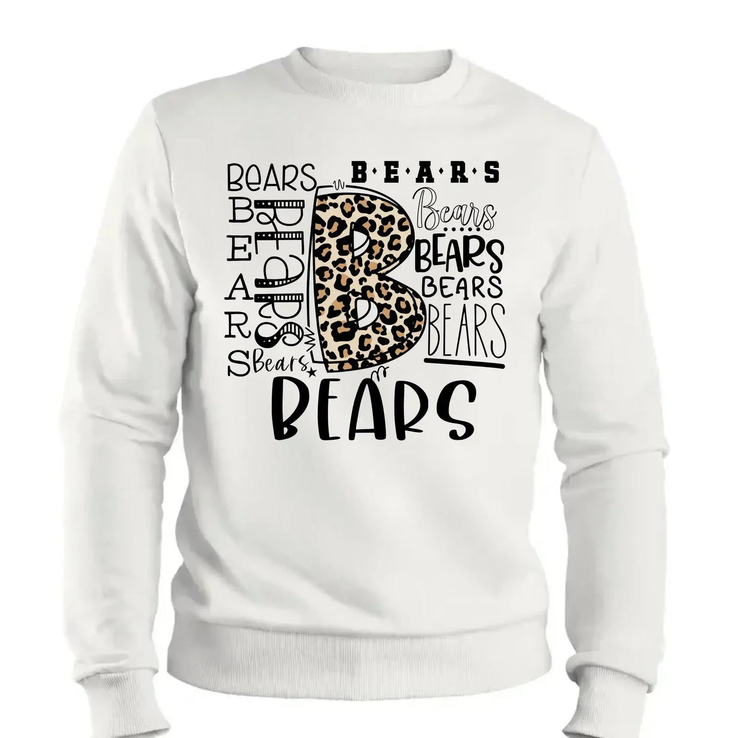 Personalized Sport Team Mascot Typography Design – Custom T-shirt/Sweatshirt/Hoodie - Game Day Spirit Tee for Fans, Family & Players Ezcustomize