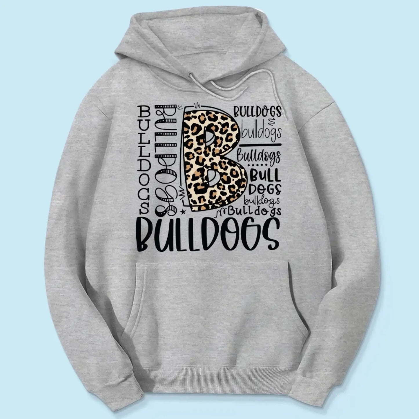 Personalized Sport Team Mascot Typography Design – Custom T-shirt/Sweatshirt/Hoodie - Game Day Spirit Tee for Fans, Family & Players Ezcustomize
